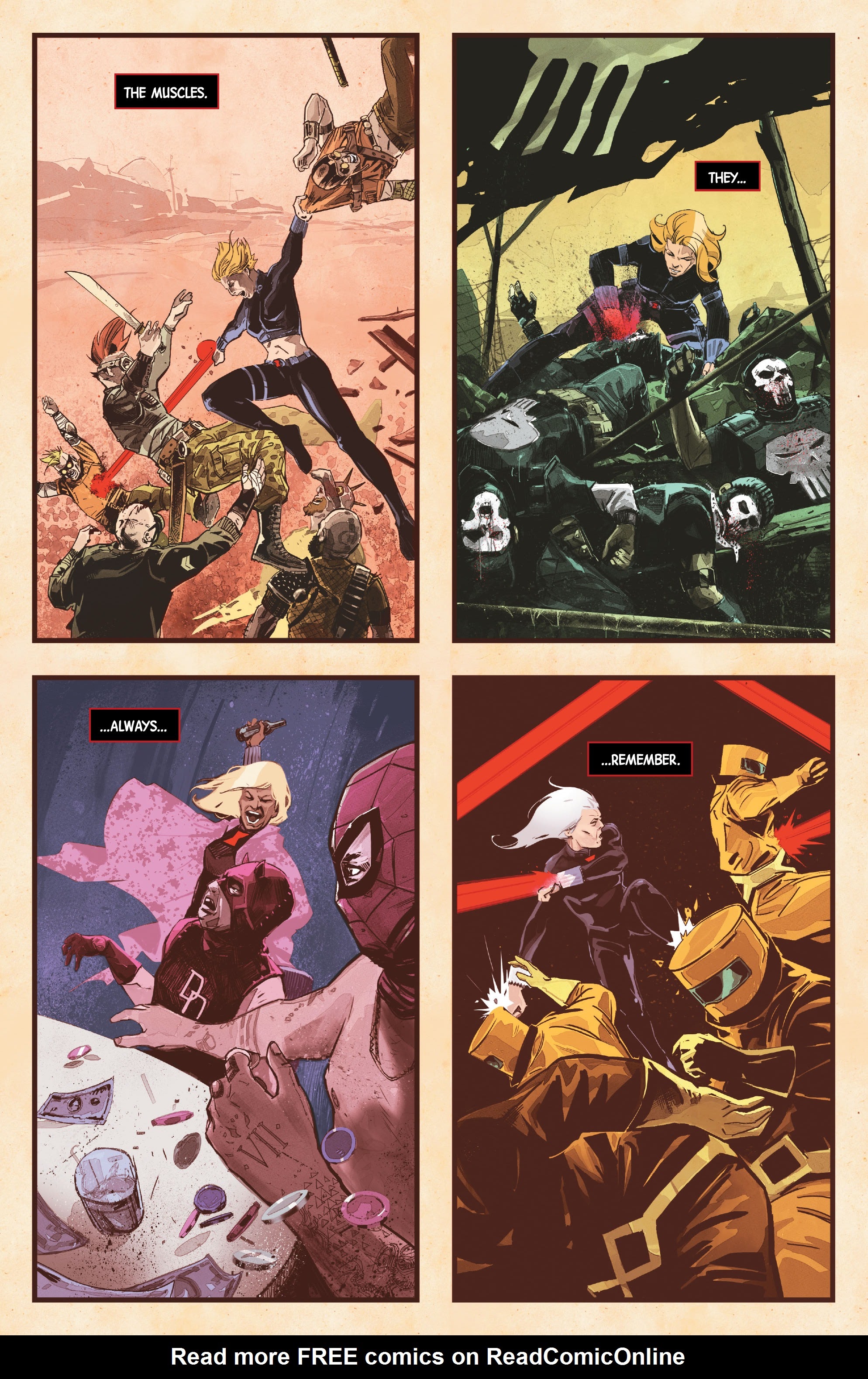 Read online Wastelanders comic -  Issue # Black Widow - 12