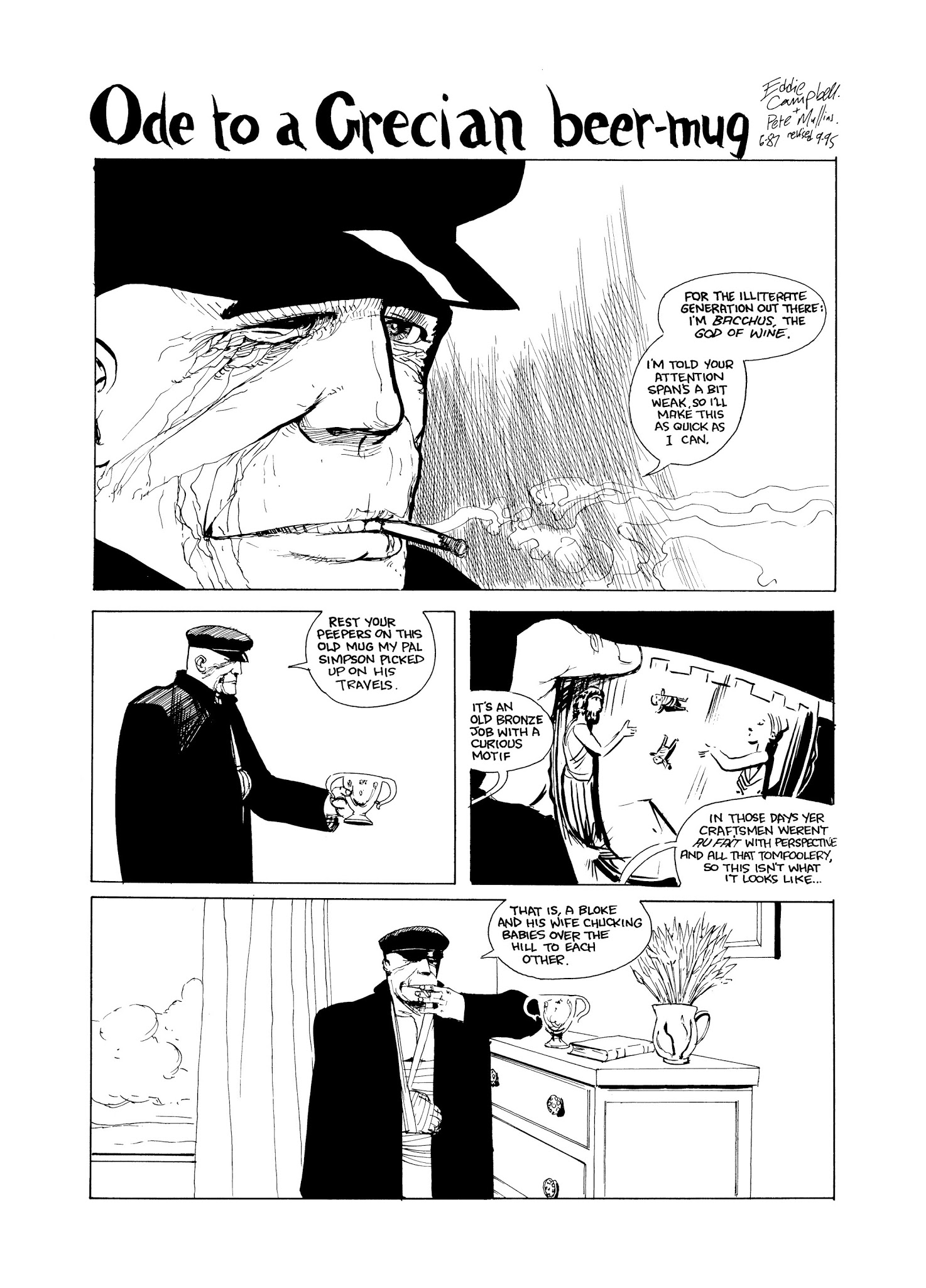 Read online Eddie Campbell's Bacchus comic -  Issue # TPB 2 - 16