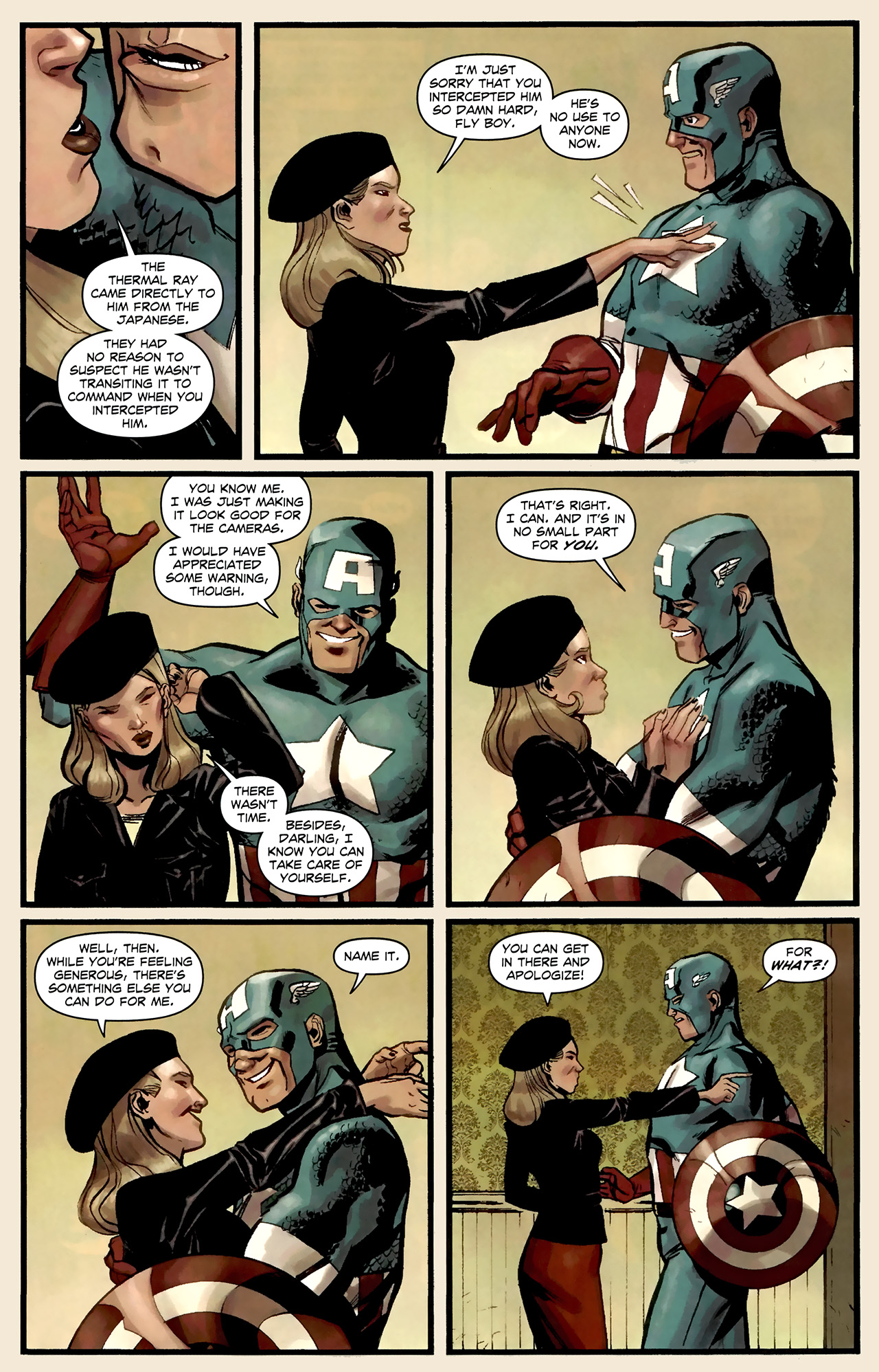 Captain America And The First Thirteen Full Page 12
