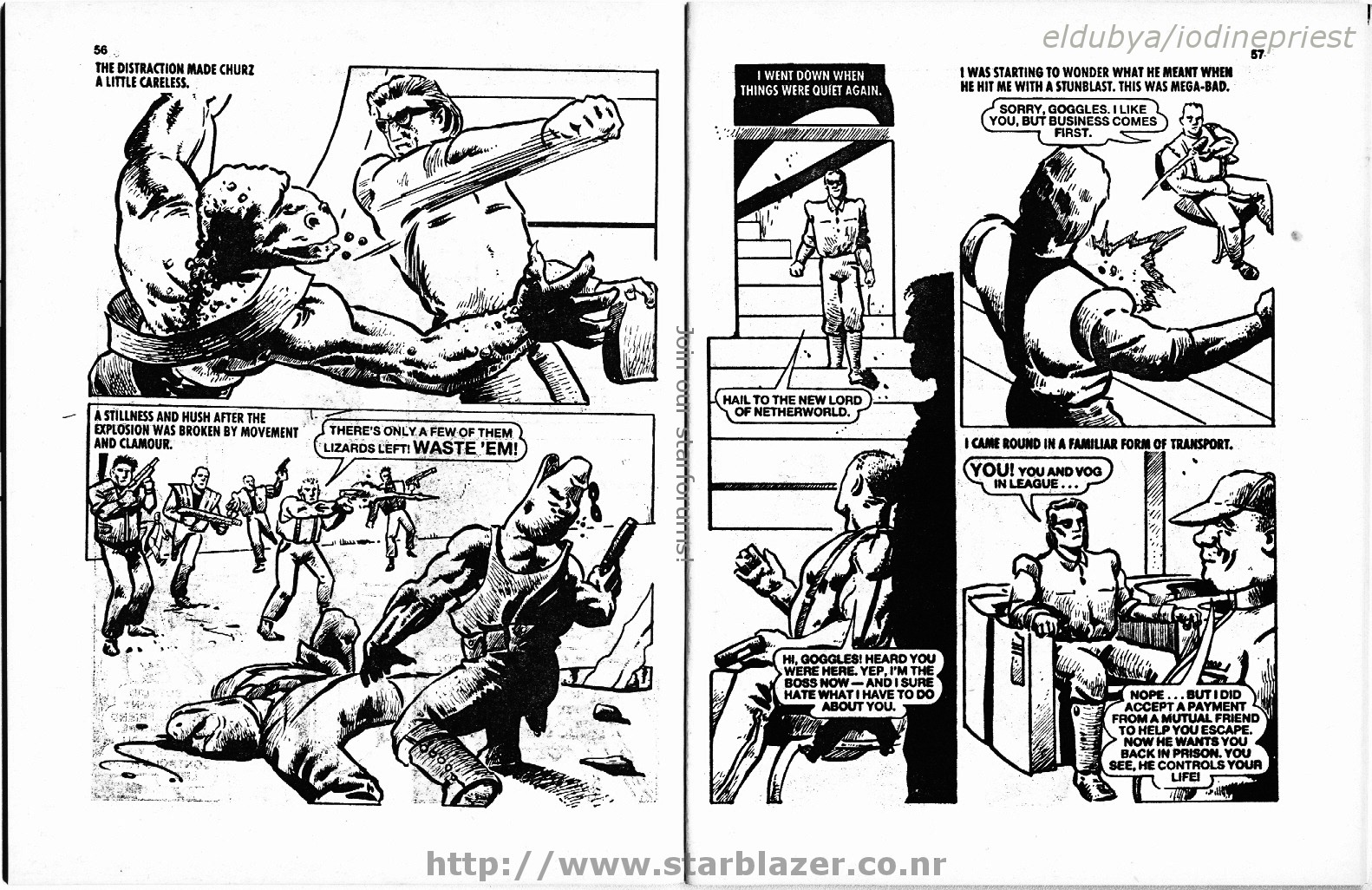 Read online Starblazer comic -  Issue #256 - 30