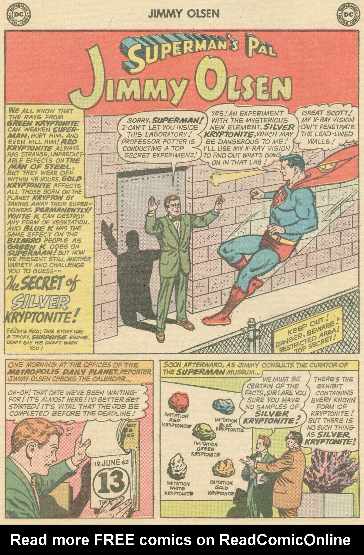 Read online Superman's Pal Jimmy Olsen comic -  Issue #70 - 24