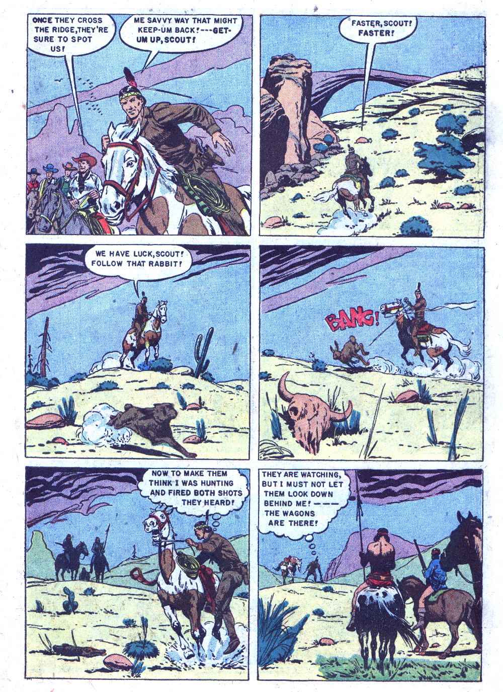 Read online Lone Ranger's Companion Tonto comic -  Issue #10 - 7