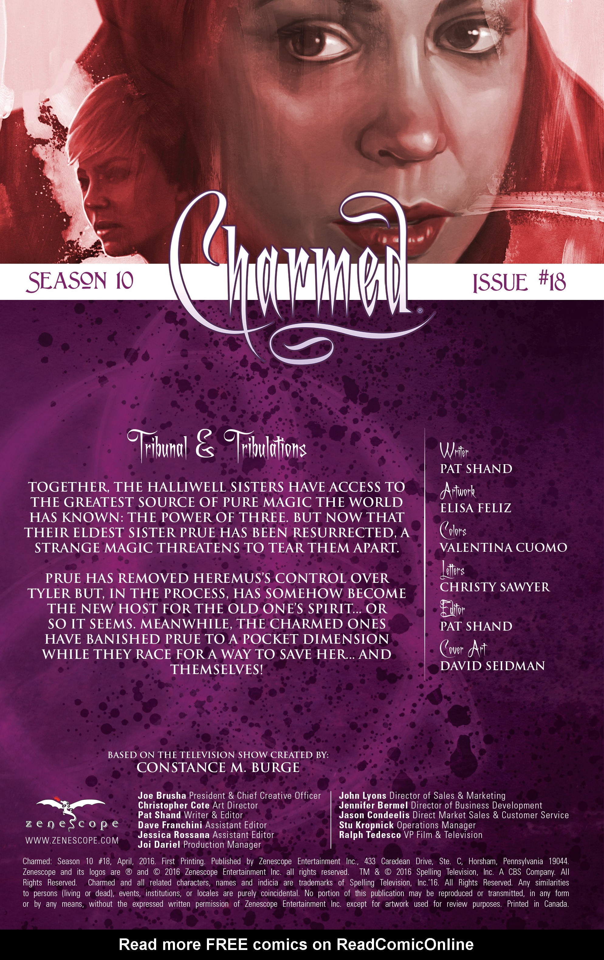 Read online Charmed Season 10 comic -  Issue #18 - 2
