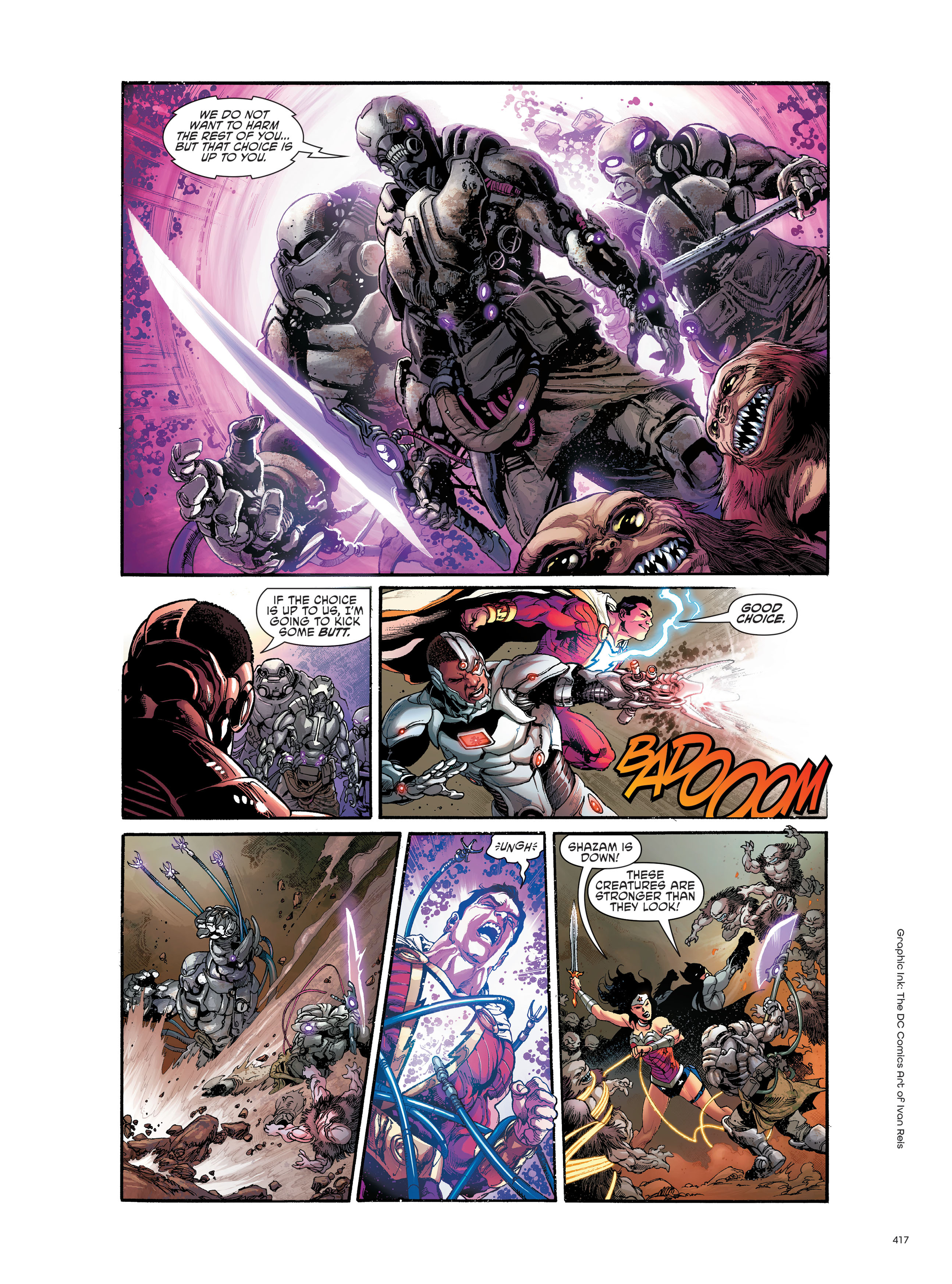Read online Graphic Ink: The DC Comics Art of Ivan Reis comic -  Issue # TPB (Part 4) - 100
