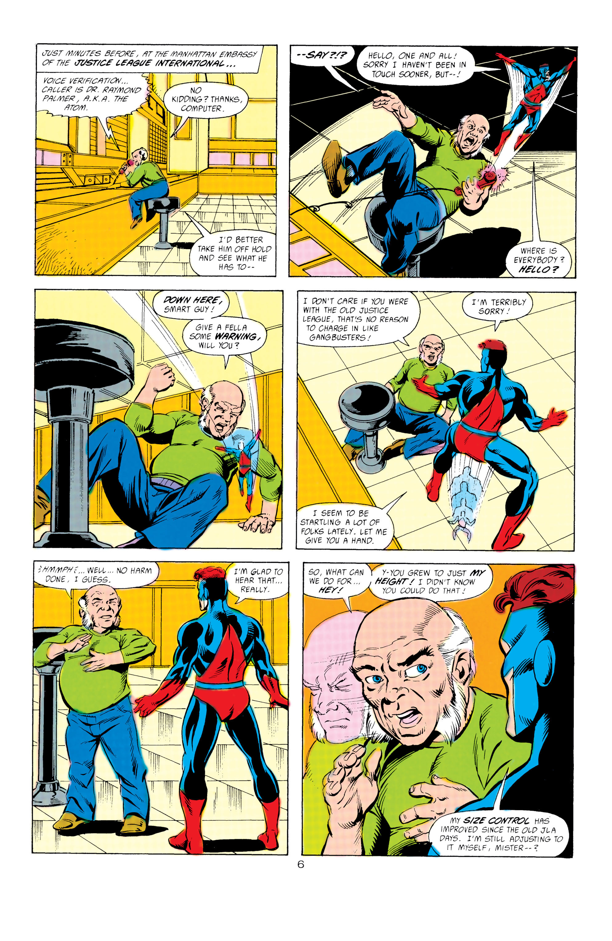 Read online Power of the Atom comic -  Issue #5 - 7