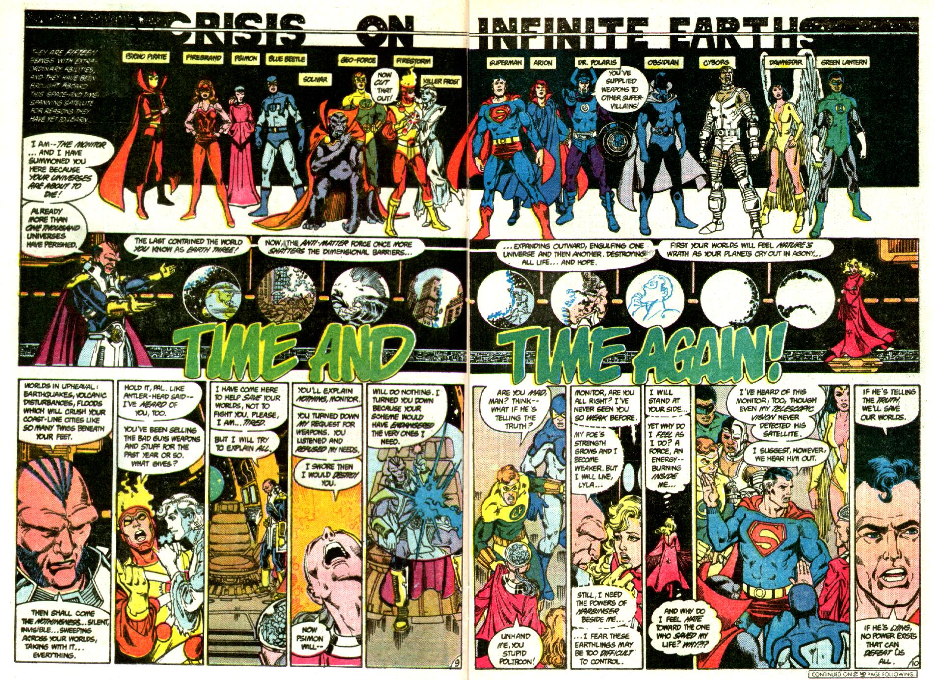 Read online Crisis on Infinite Earths (1985) comic -  Issue #2 - 10