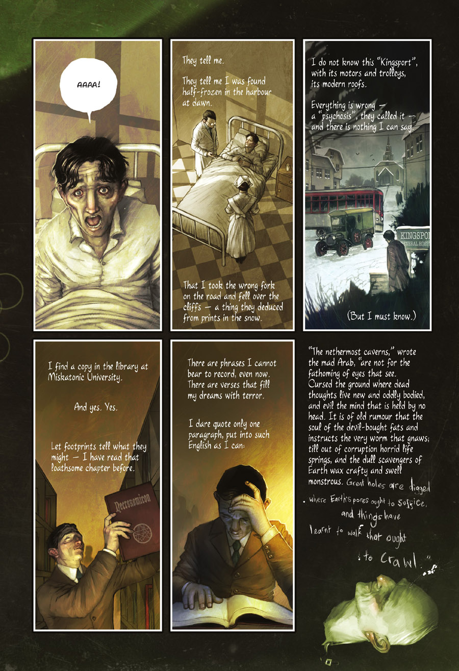 Read online The Lovecraft Anthology comic -  Issue # TPB 2 - 107