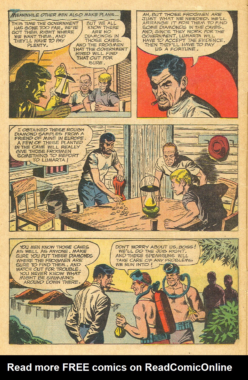 Read online The Frogmen comic -  Issue #8 - 8