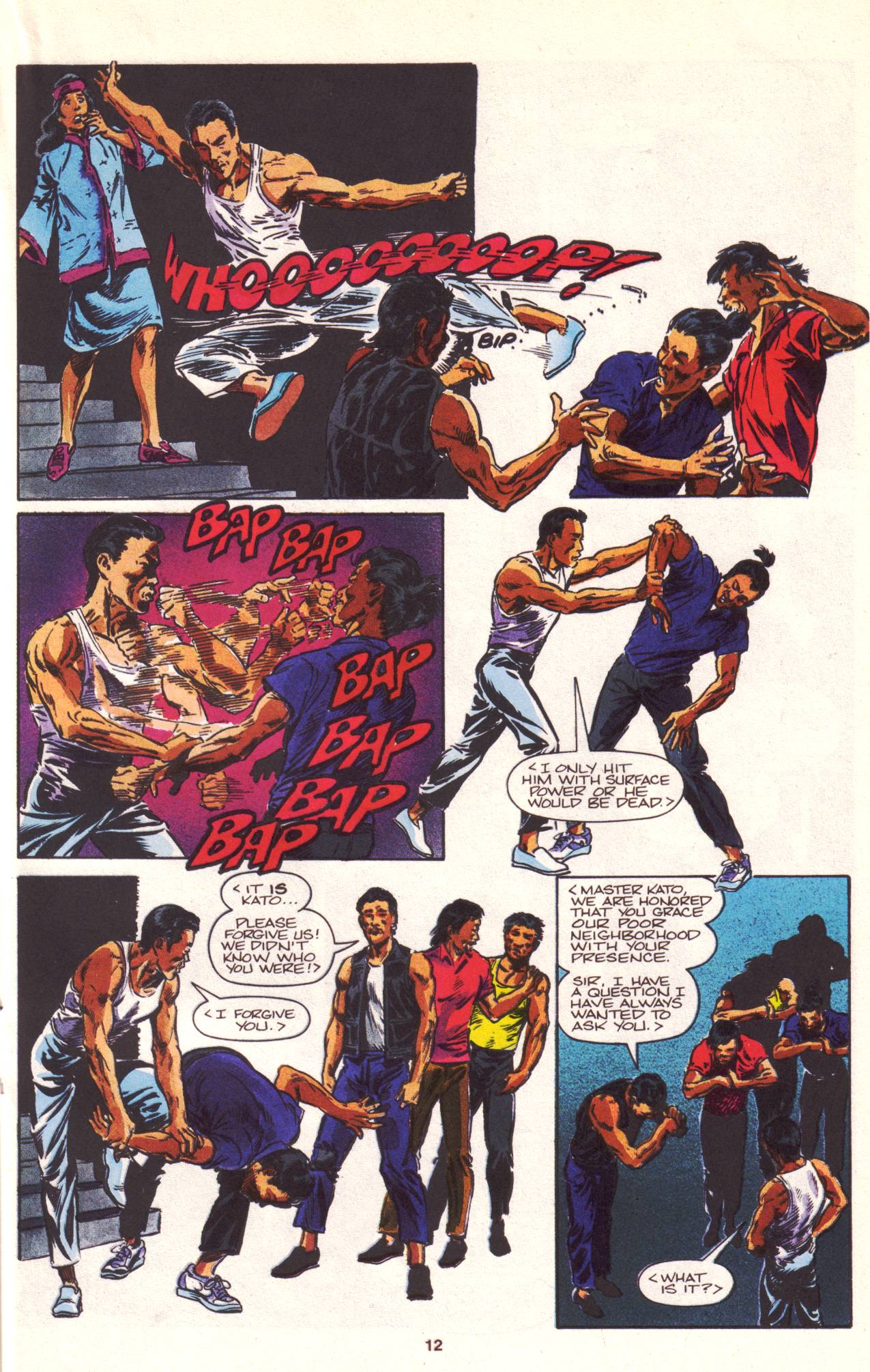 Read online Kato of the Green Hornet comic -  Issue #1 - 13