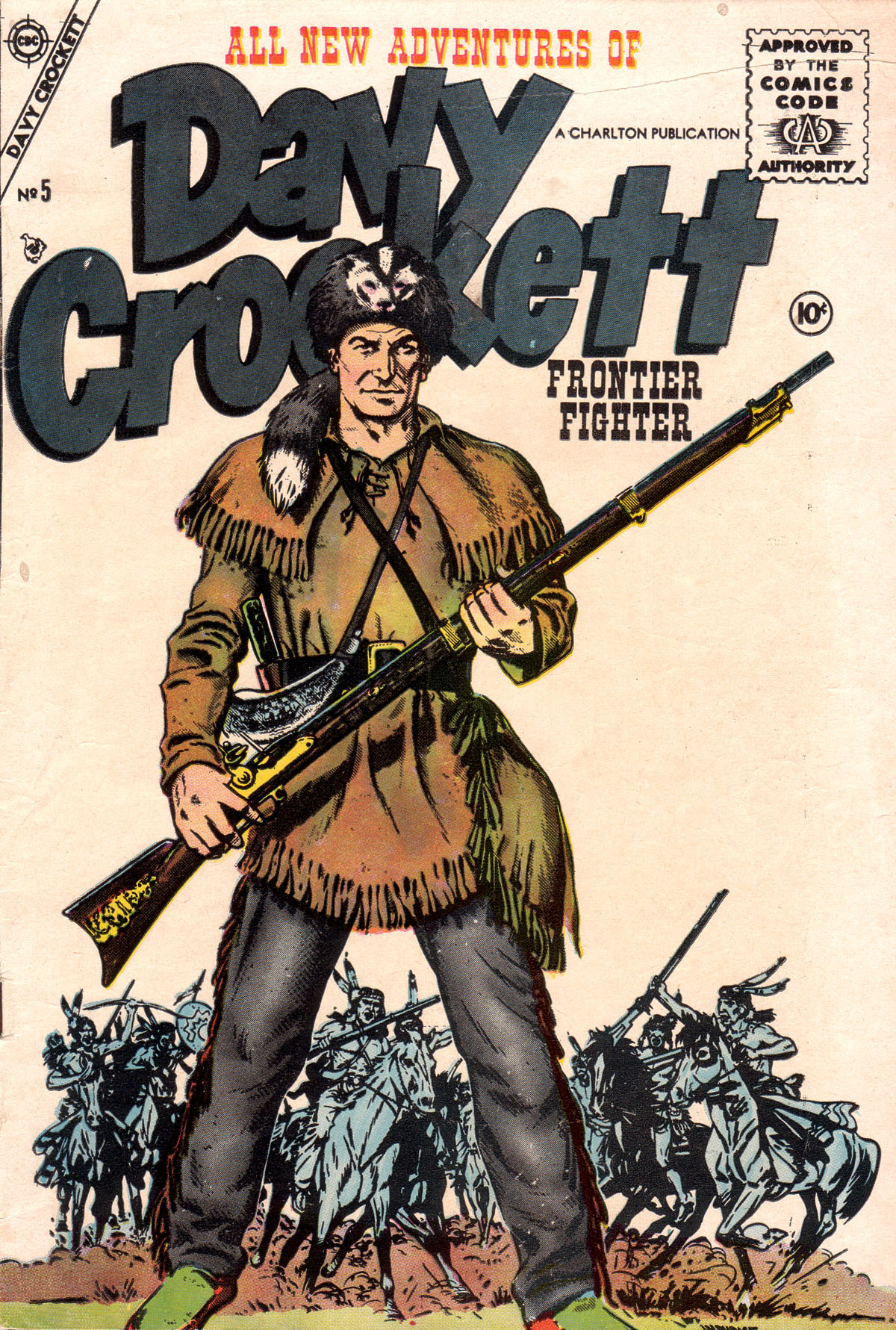 Read online Davy Crockett comic -  Issue #5 - 2