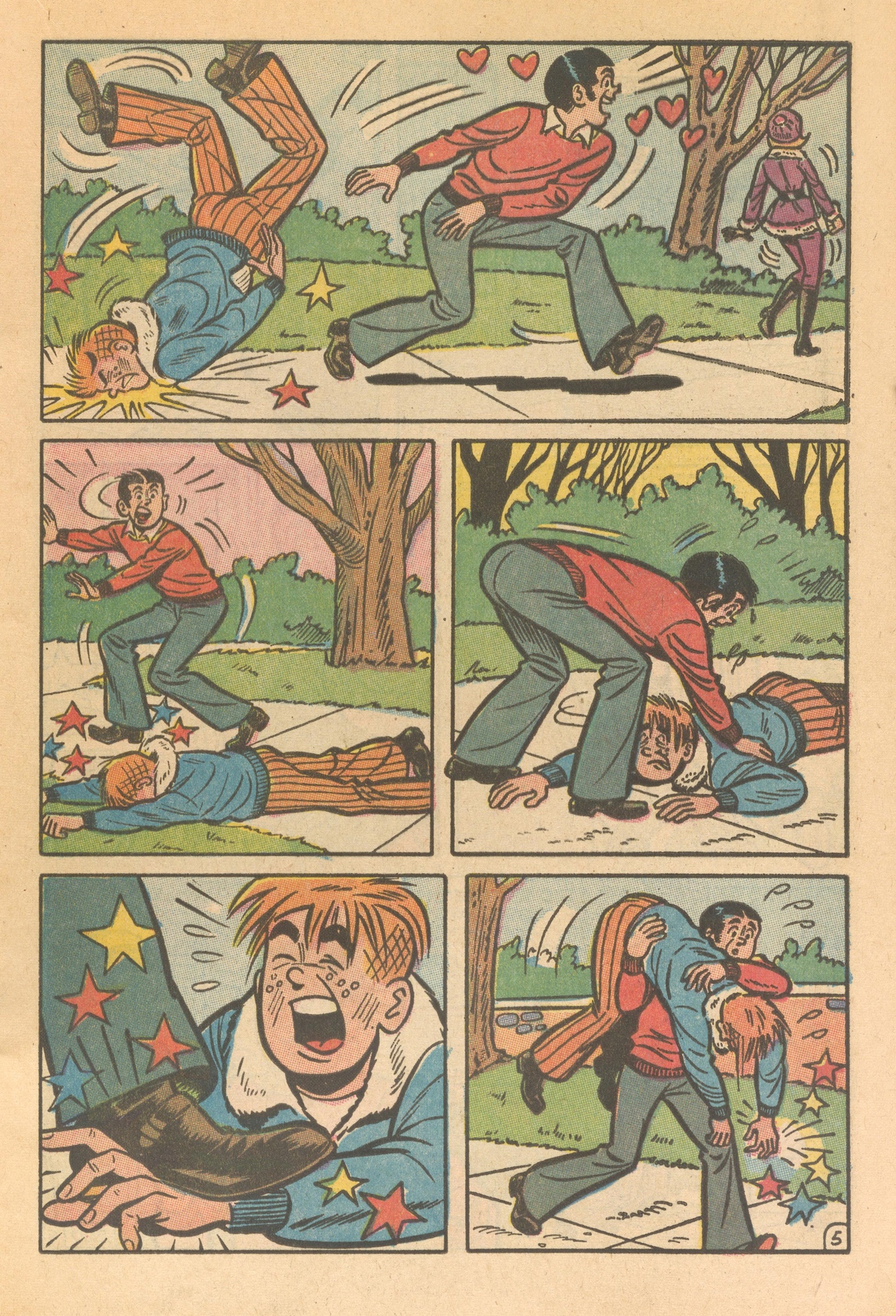 Read online Reggie and Me (1966) comic -  Issue #48 - 17