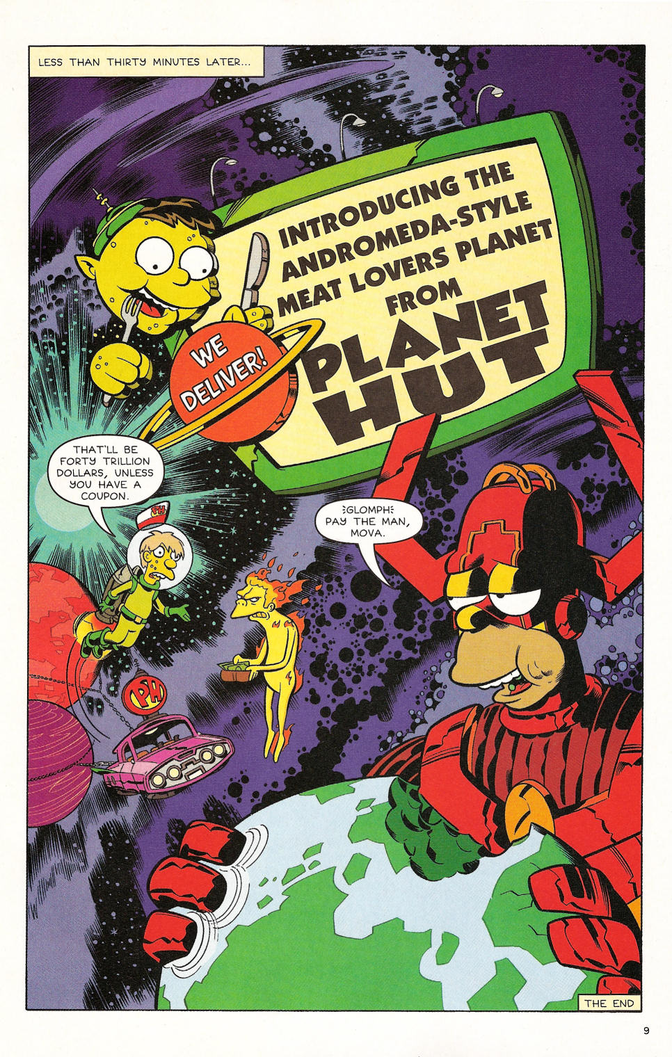 Read online Bongo Comics Presents Simpsons Super Spectacular comic -  Issue #3 - 8