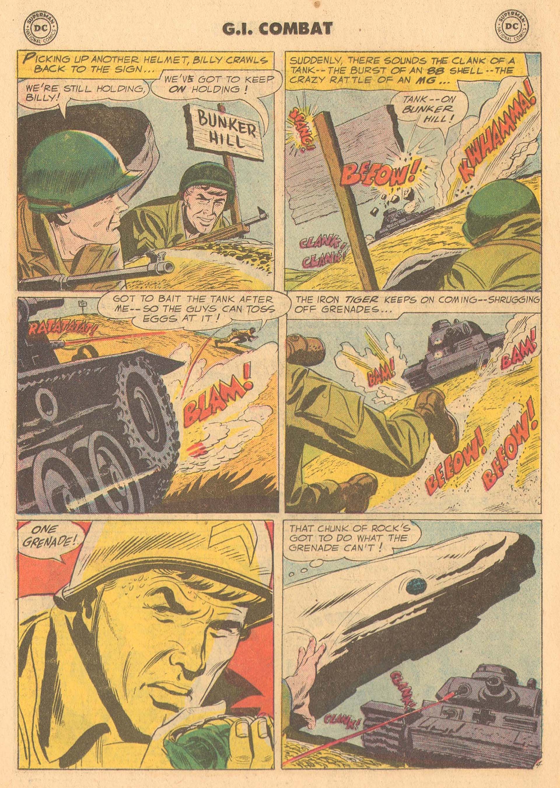 Read online G.I. Combat (1952) comic -  Issue #51 - 14