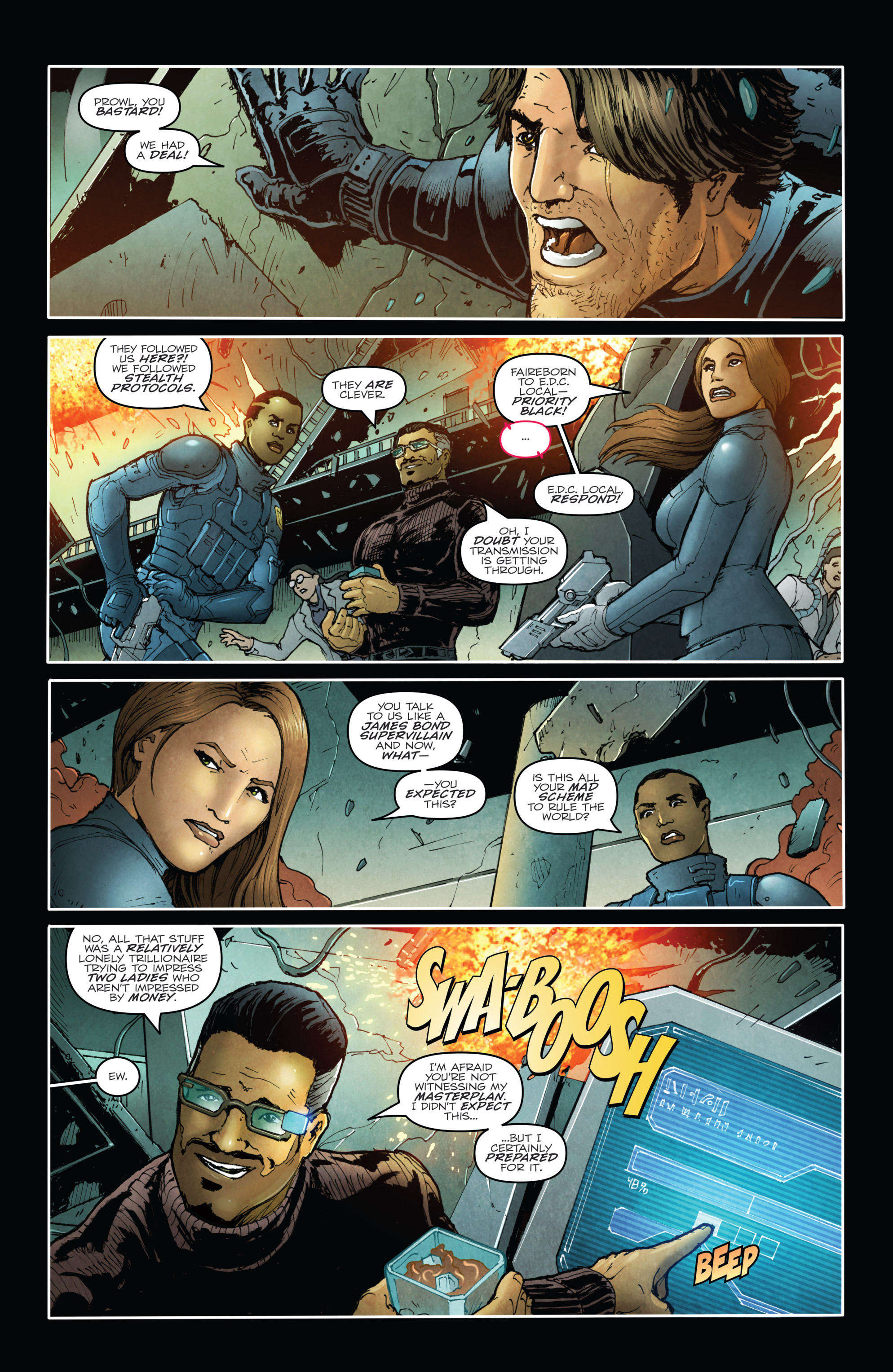 Read online The Transformers (2014) comic -  Issue #37 - 24