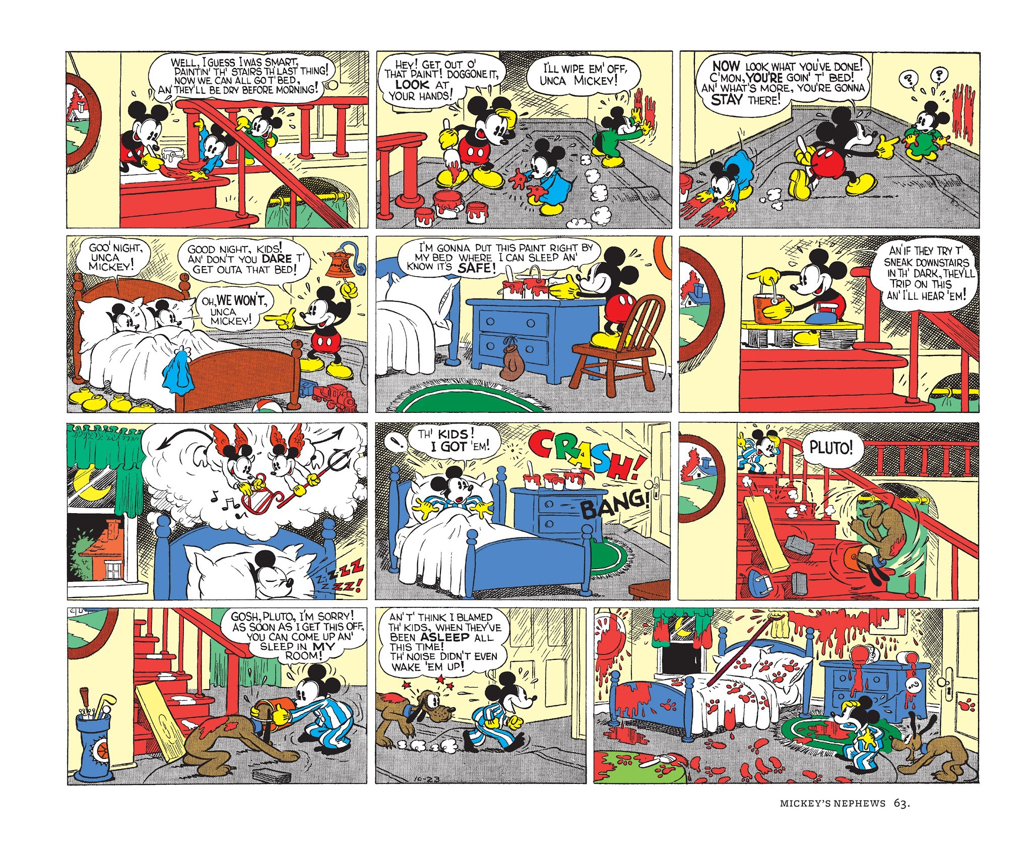 Read online Walt Disney's Mickey Mouse Color Sundays comic -  Issue # TPB 1 (Part 1) - 63