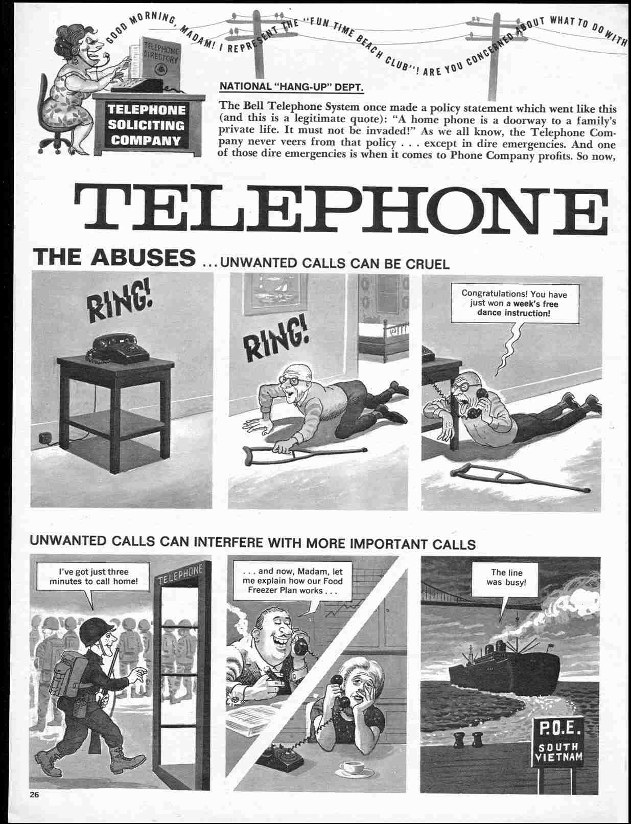 Read online MAD comic -  Issue #108 - 28