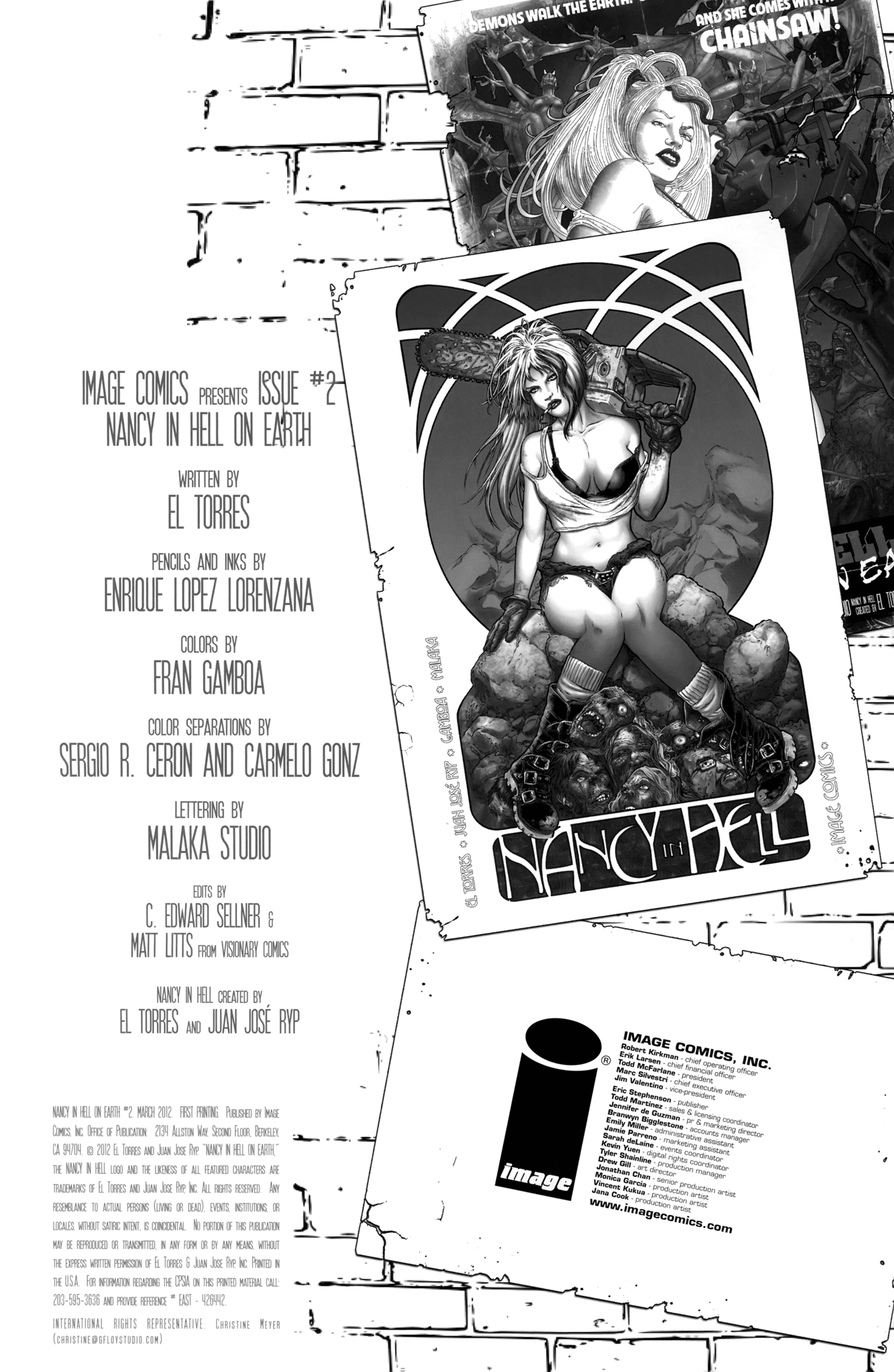 Read online Nancy in Hell On Earth comic -  Issue #2 - 2