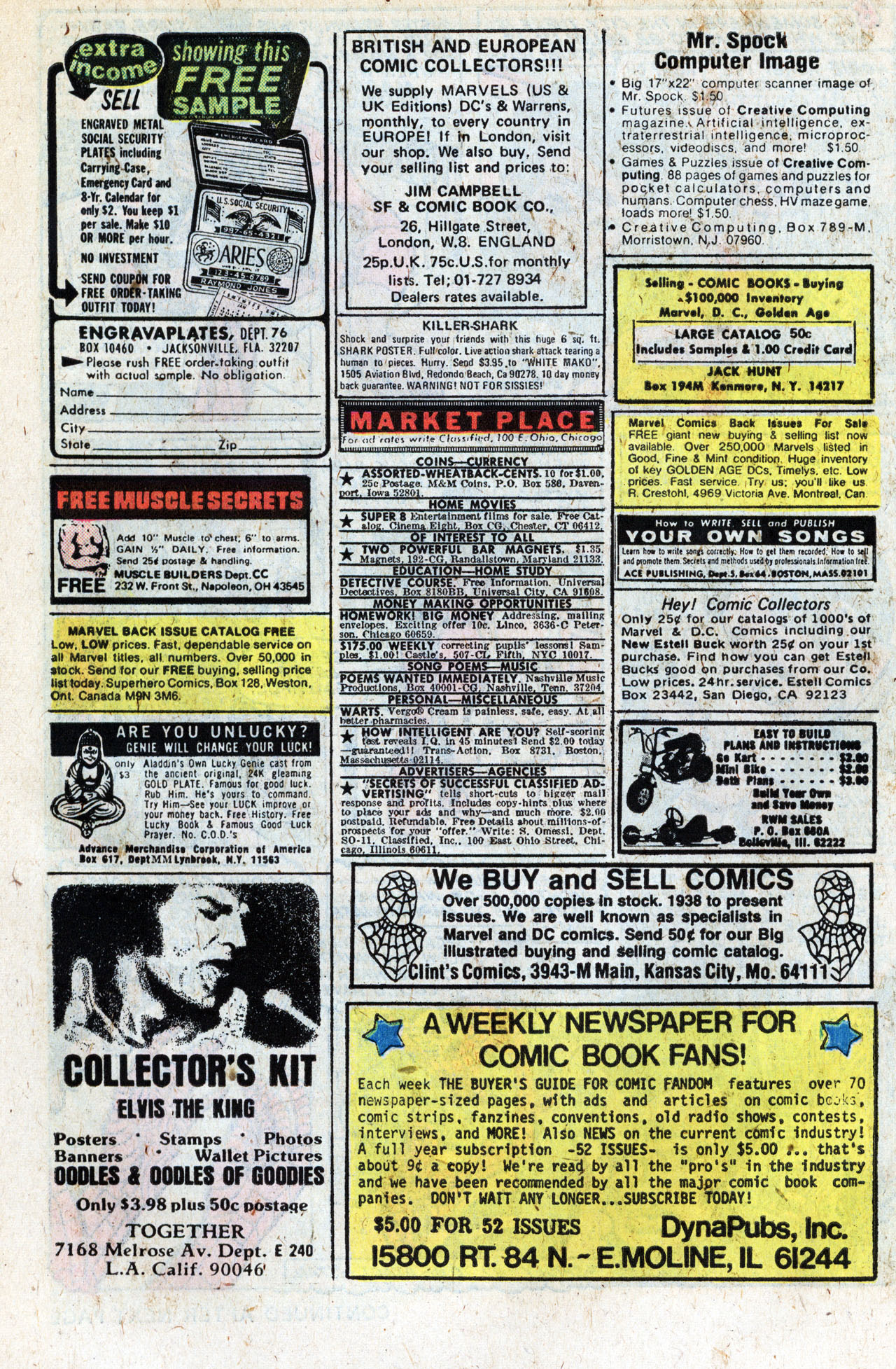 Read online Marvel Tales (1964) comic -  Issue #74 - 10