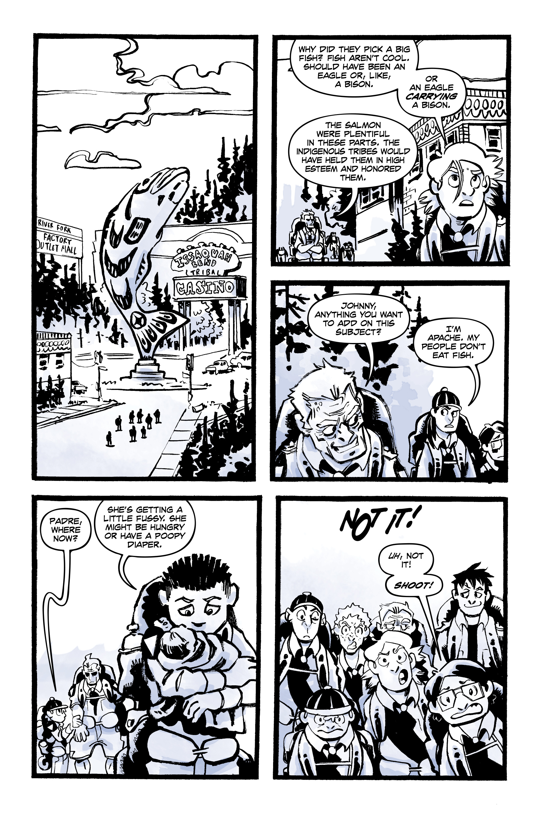 Read online Junior Braves of the Apocalypse: Out of the Woods comic -  Issue # TPB (Part 1) - 74