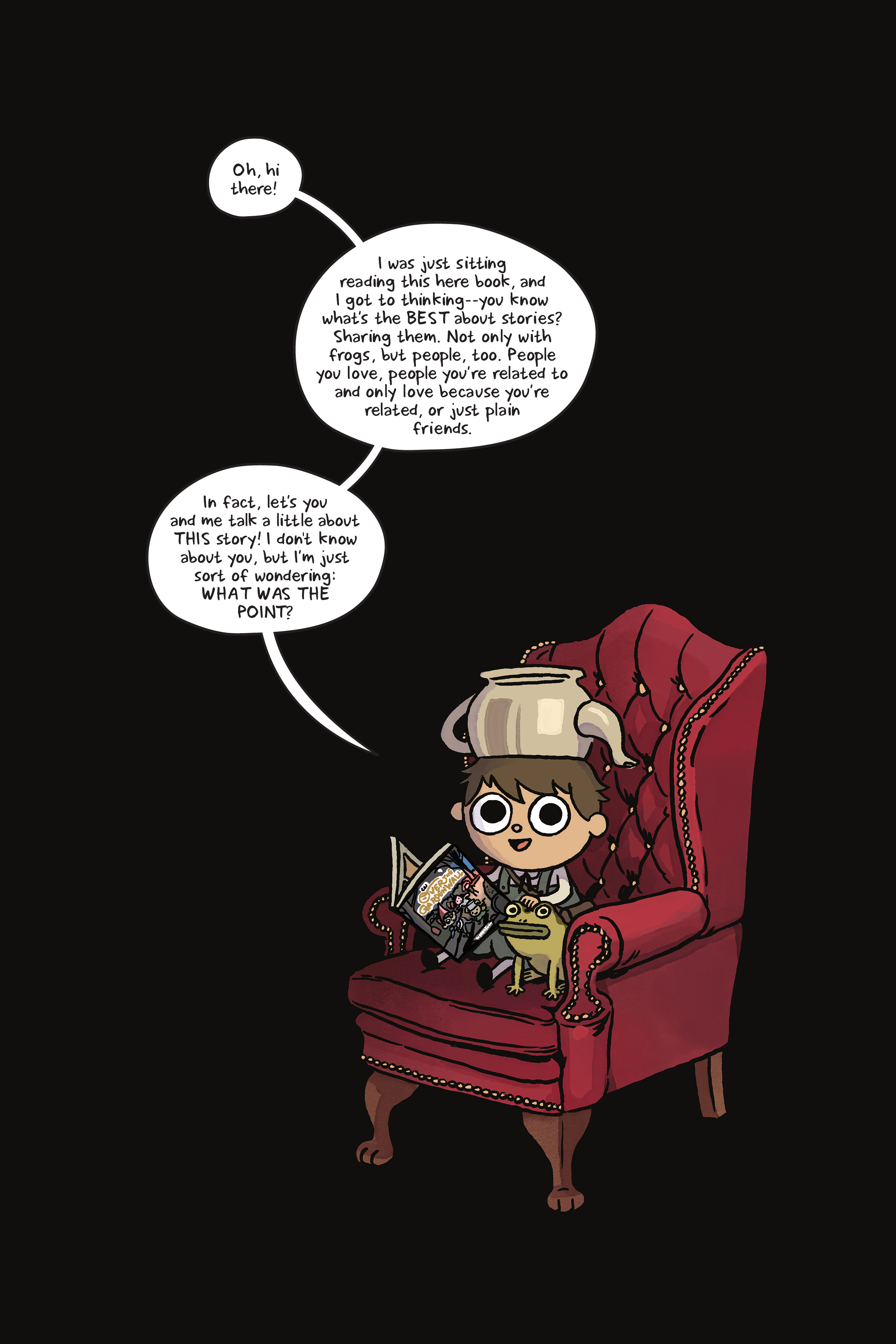 Read online Over the Garden Wall: Distillatoria comic -  Issue # TPB - 128