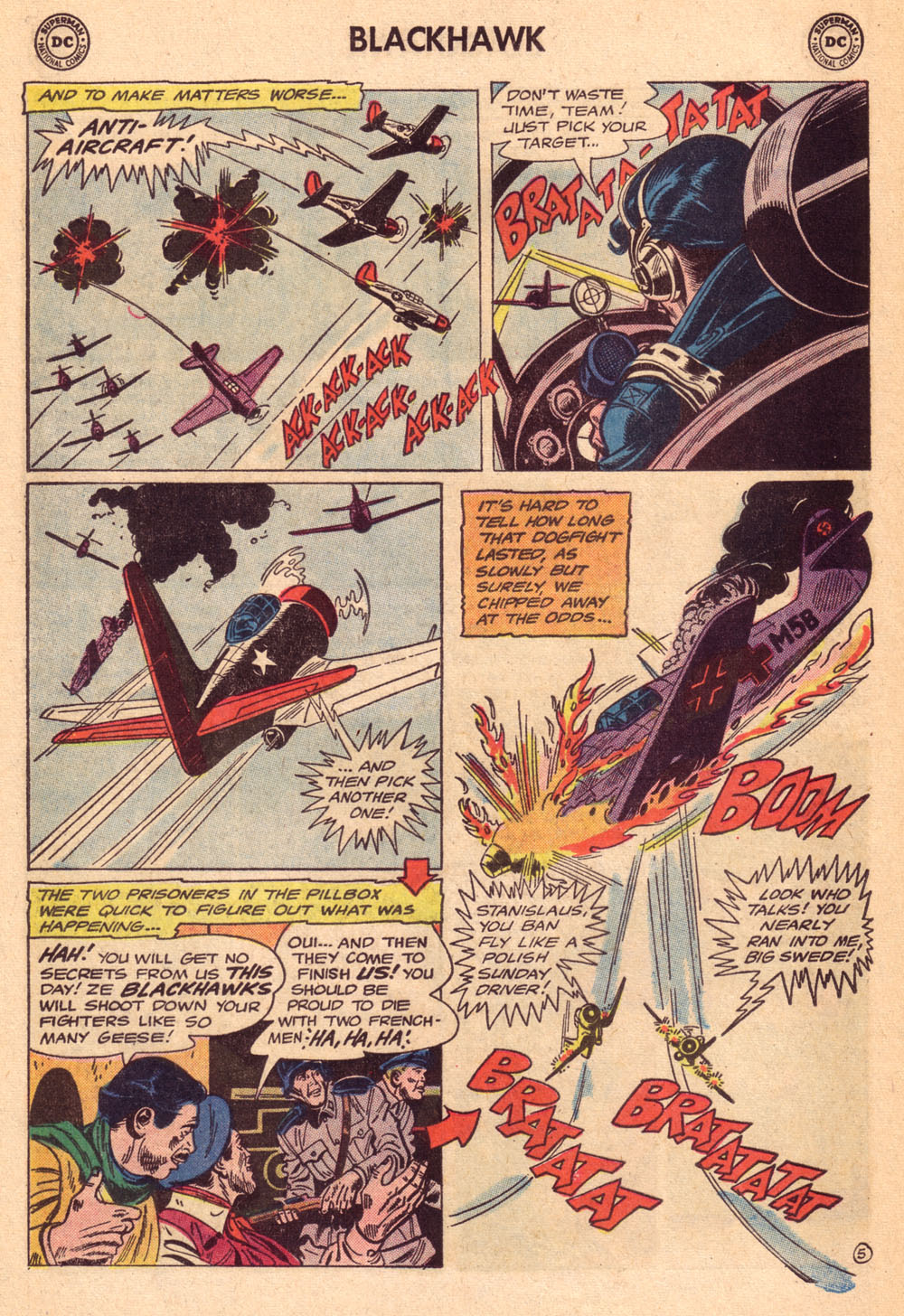 Read online Blackhawk (1957) comic -  Issue #202 - 29