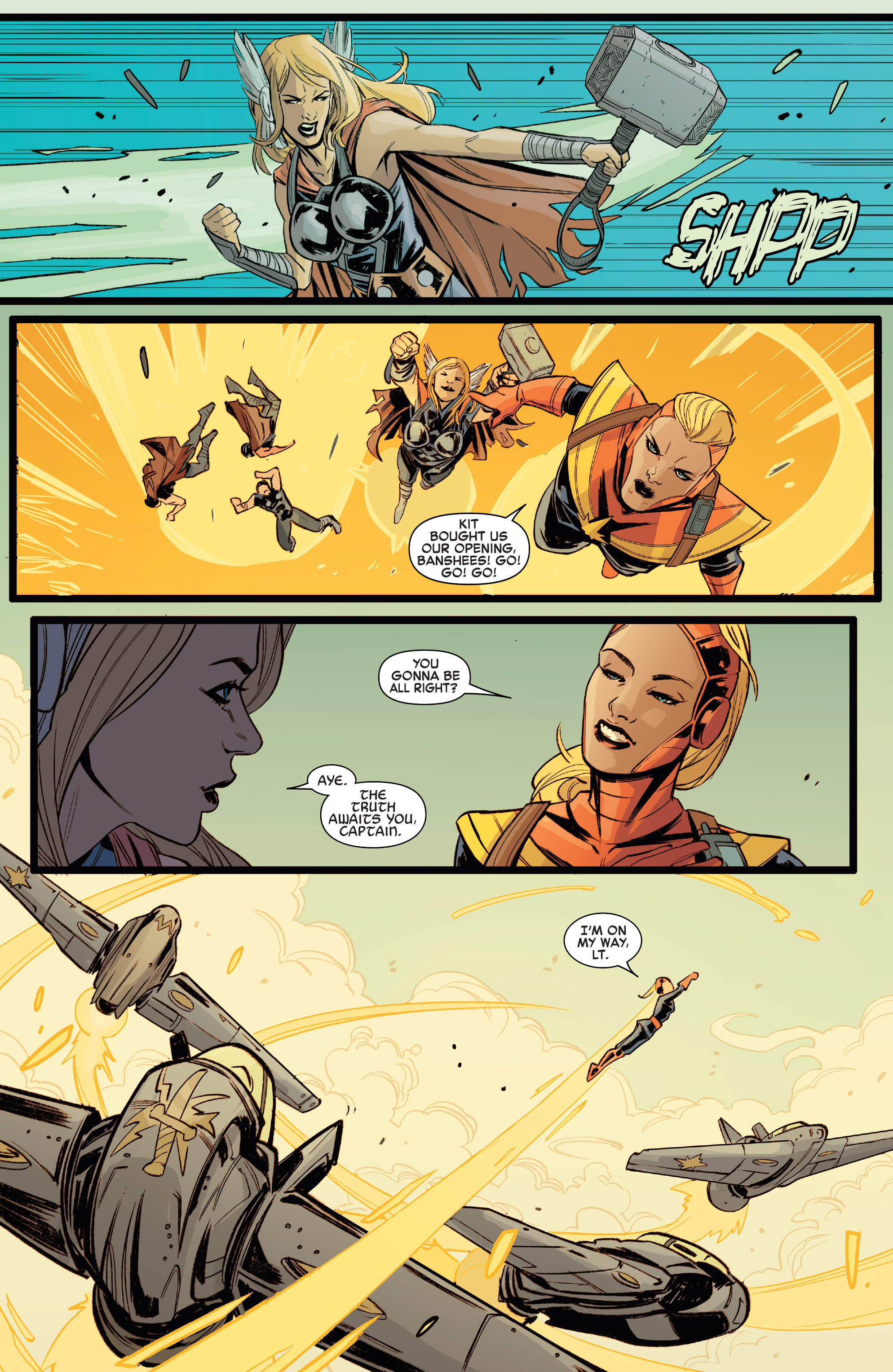 Read online Captain Marvel & the Carol Corps comic -  Issue #4 - 17