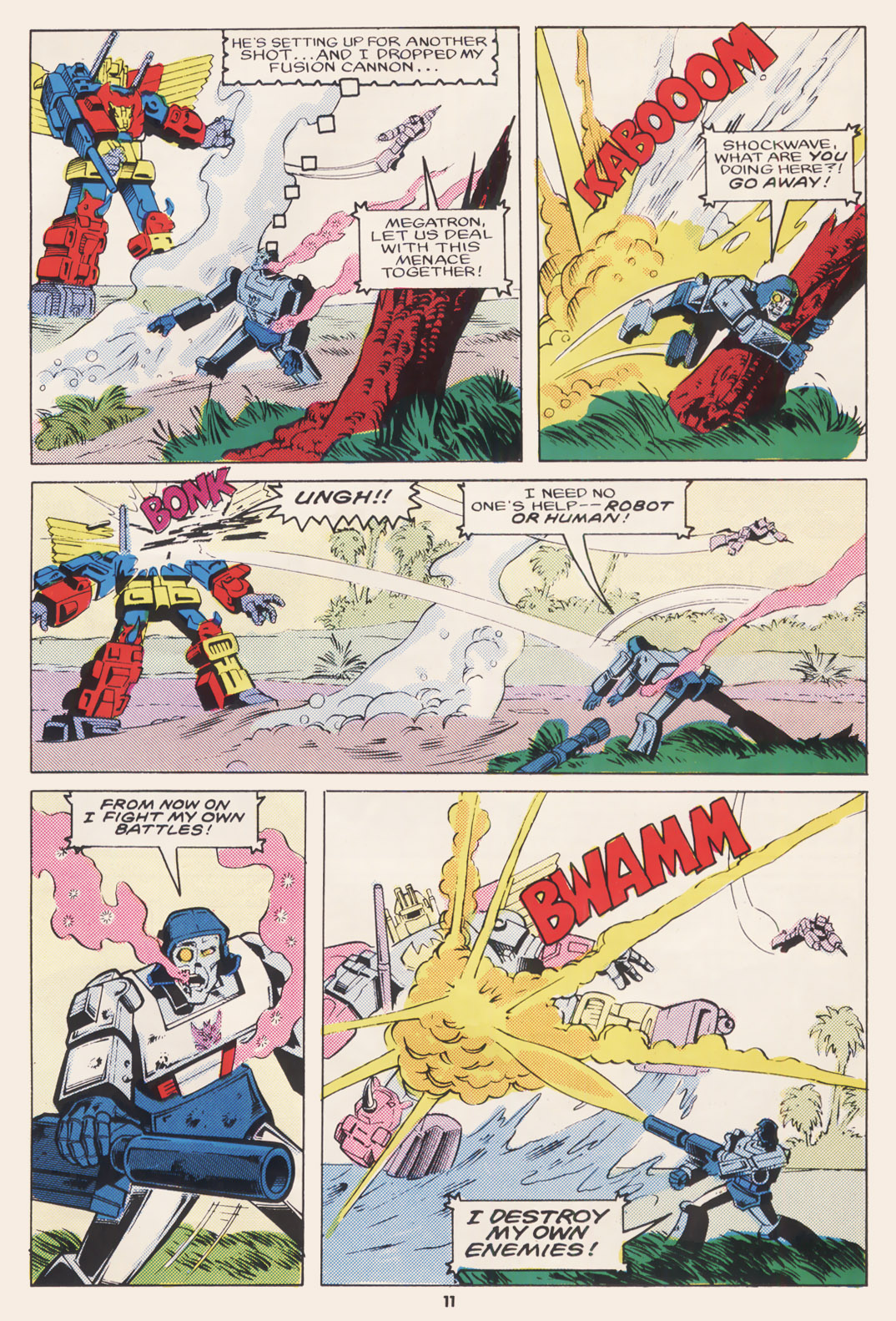 Read online The Transformers (UK) comic -  Issue #108 - 11