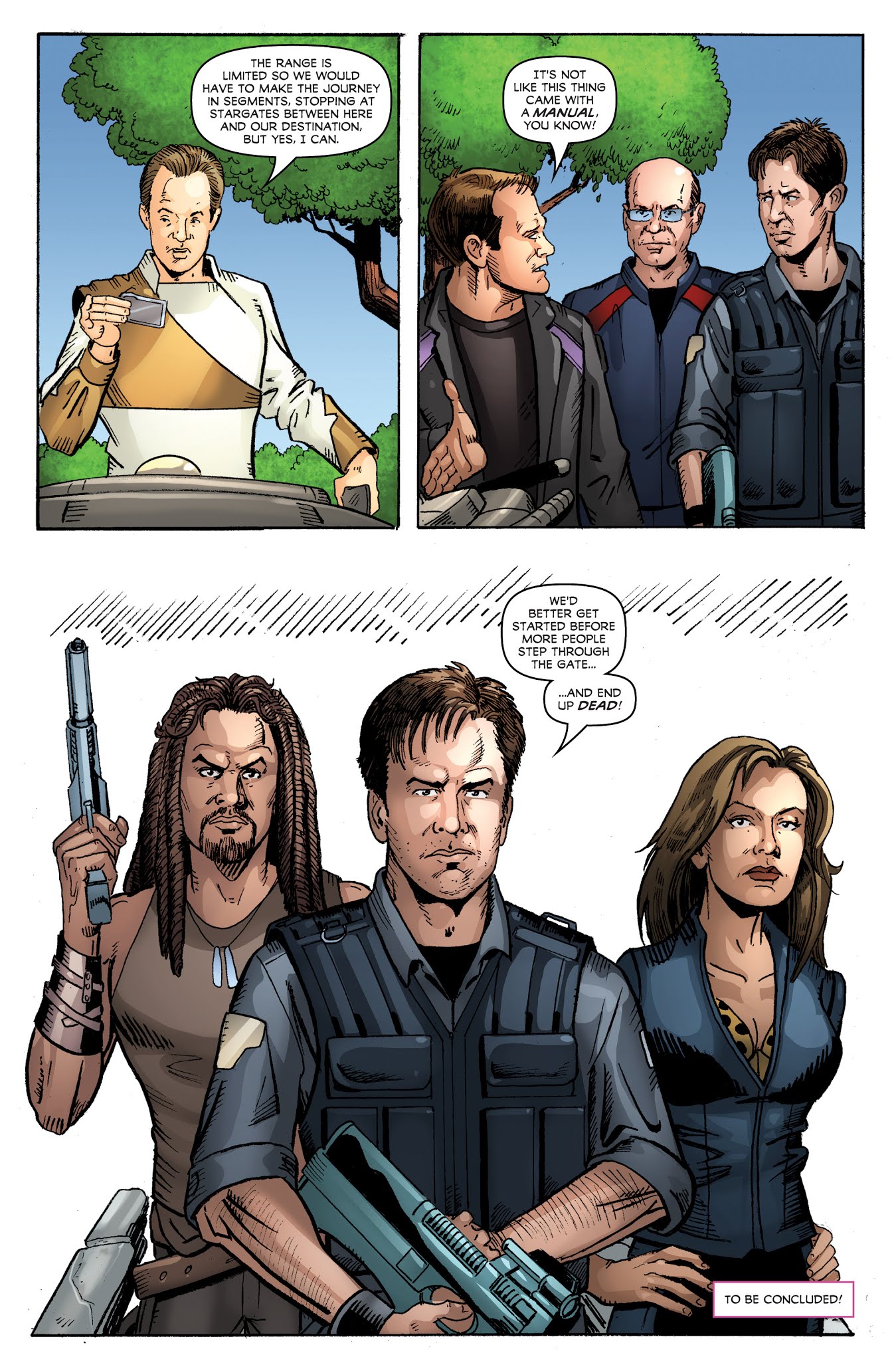 Read online Stargate Atlantis: Singularity comic -  Issue #2 - 21