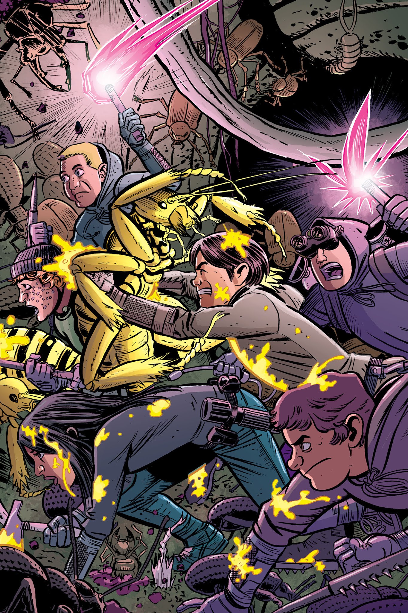 Read online Juice Squeezers: The Great Bug Elevator comic -  Issue # TPB - 32