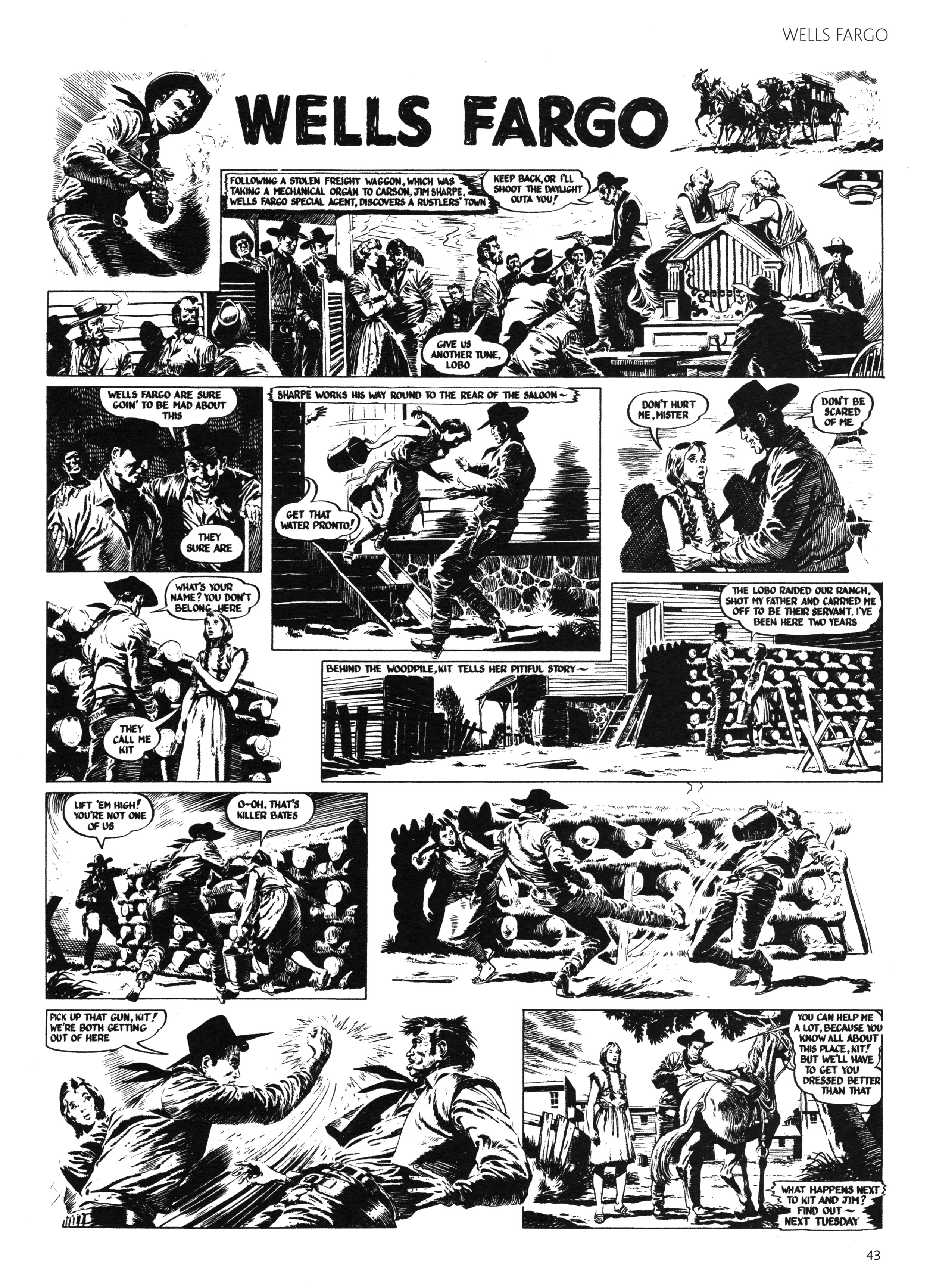 Read online Don Lawrence Westerns comic -  Issue # TPB (Part 1) - 47