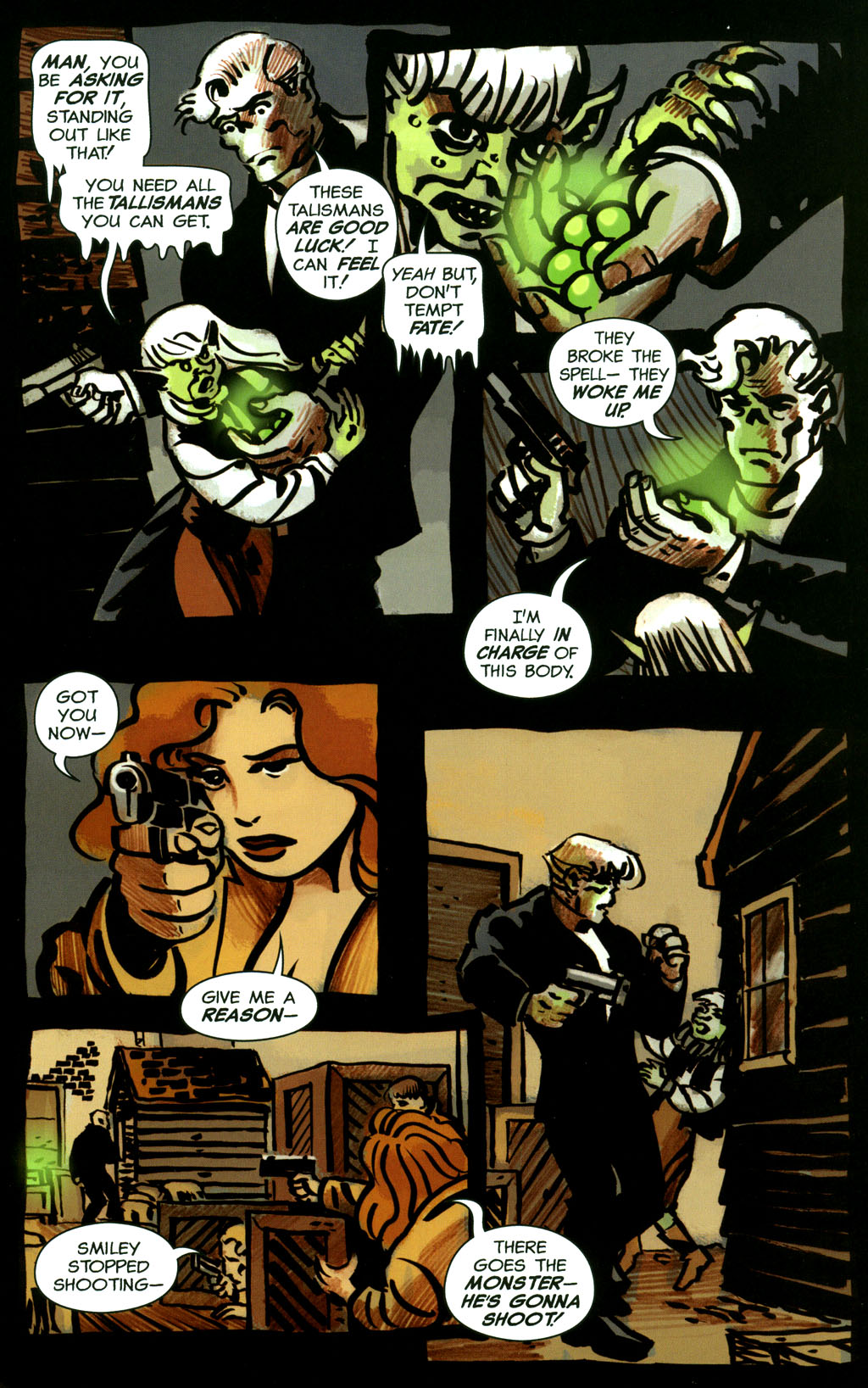 Read online Frankenstein Mobster comic -  Issue #4 - 7