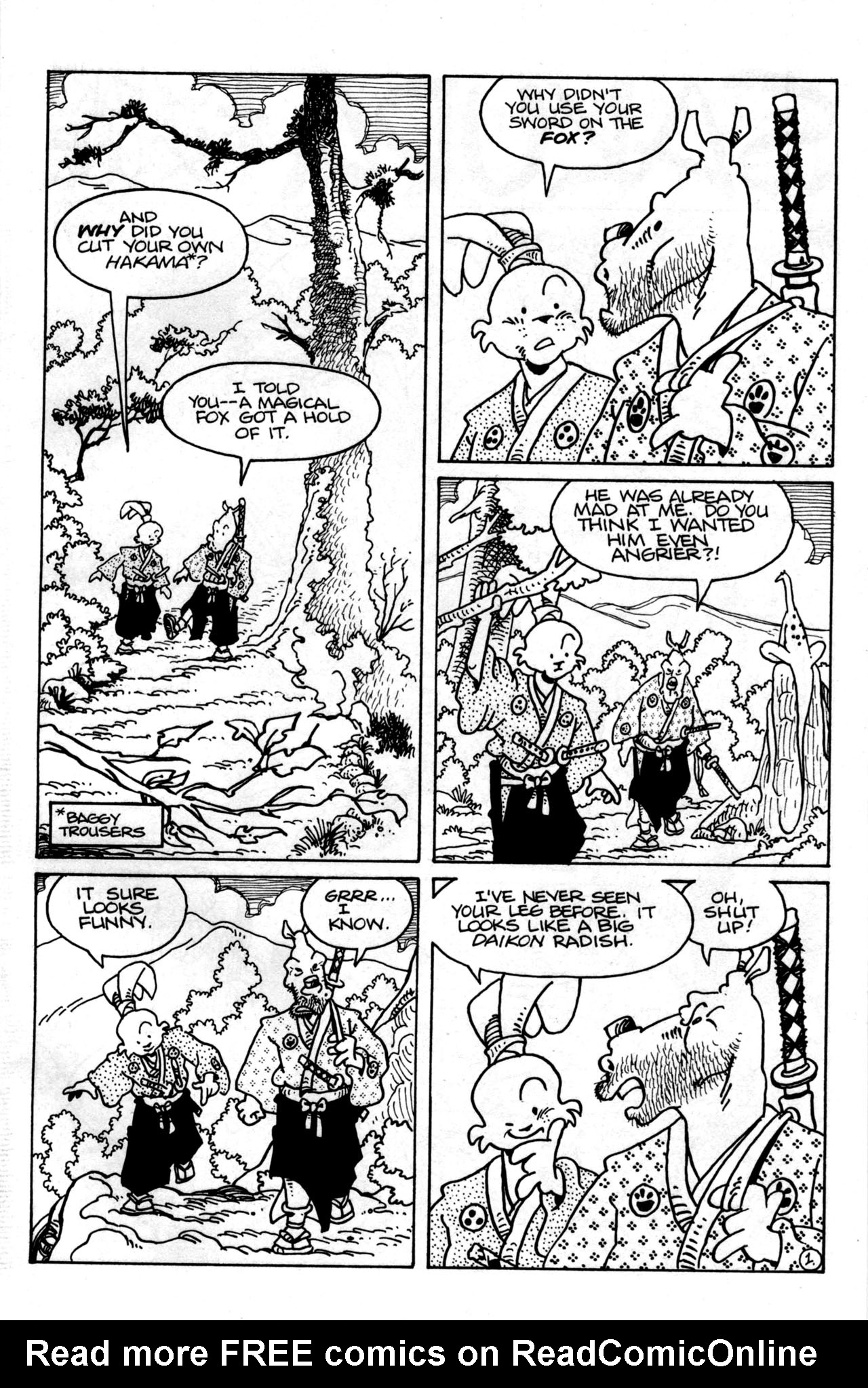 Read online Usagi Yojimbo (1996) comic -  Issue #111 - 3