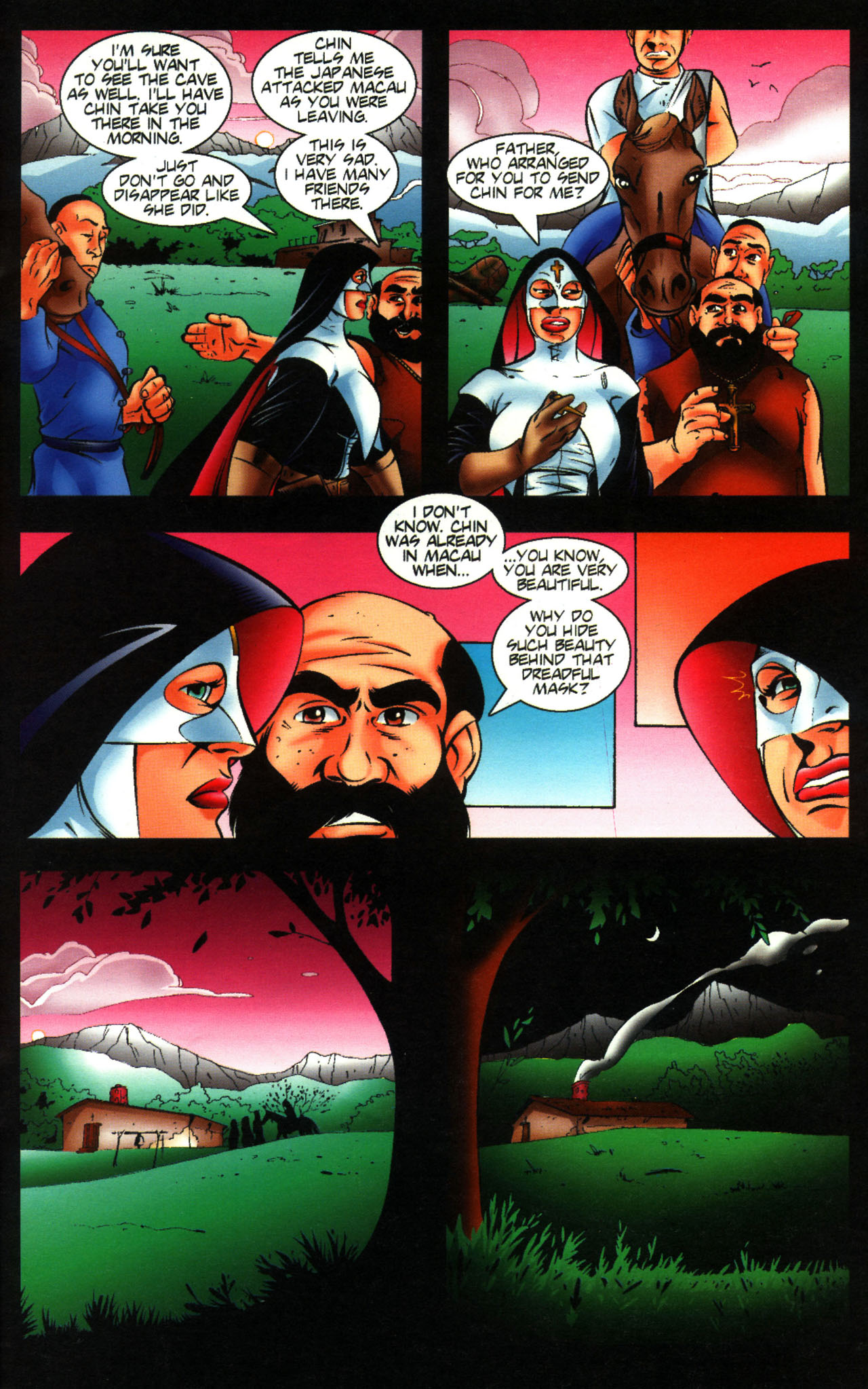 Read online Crimson Nun comic -  Issue #2 - 21