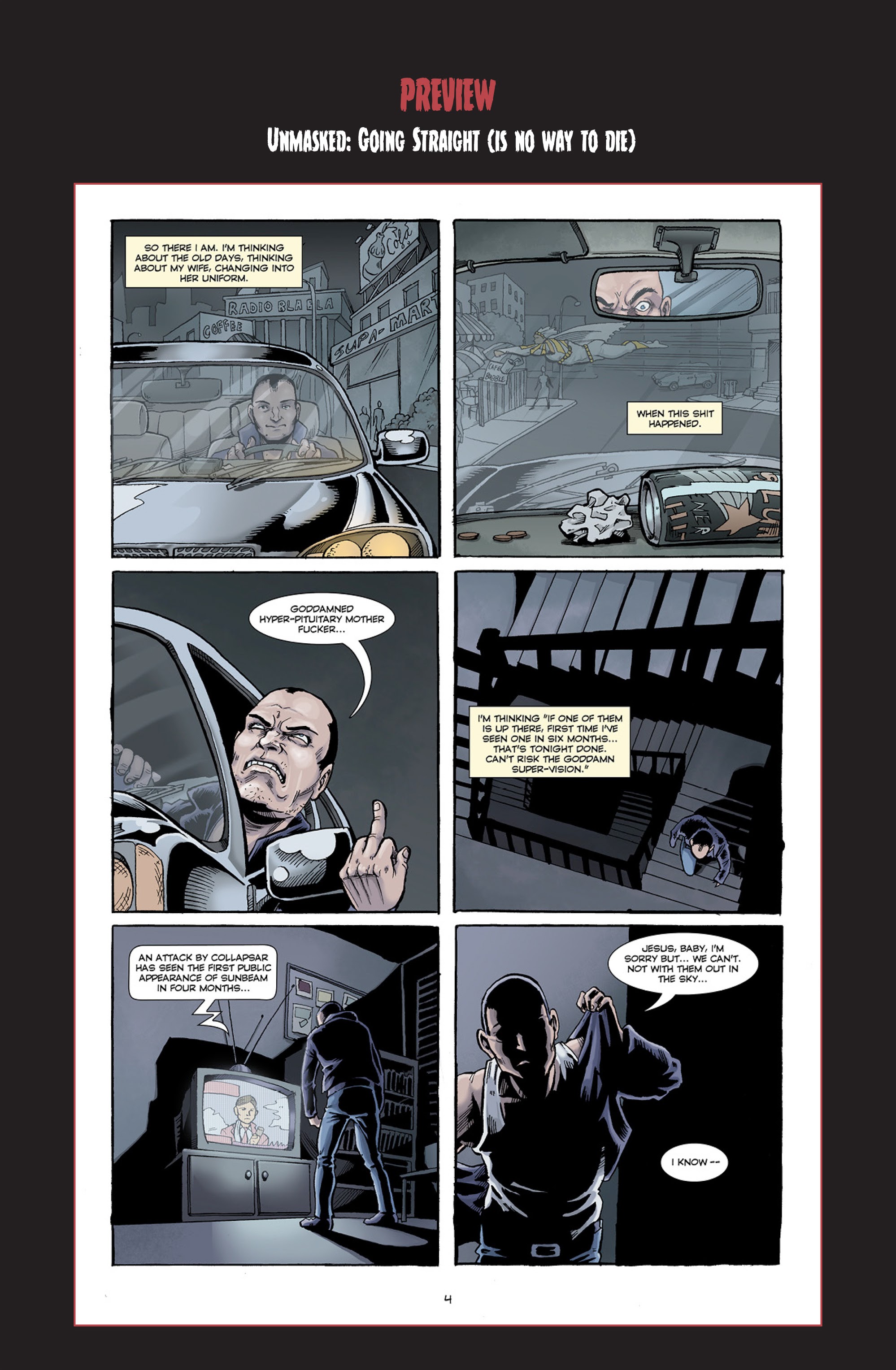 Read online Unmasked: Caddy Full of Blood comic -  Issue # Full - 42