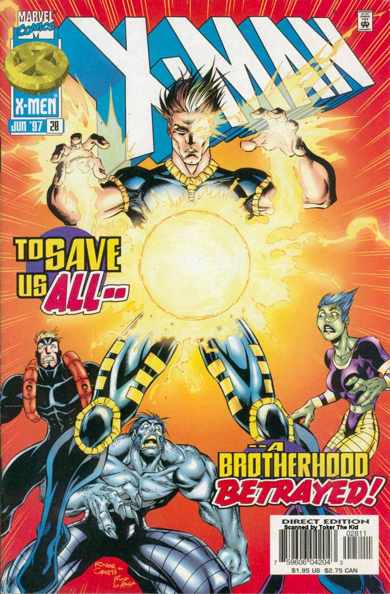 Read online X-Man comic -  Issue #28 - 1