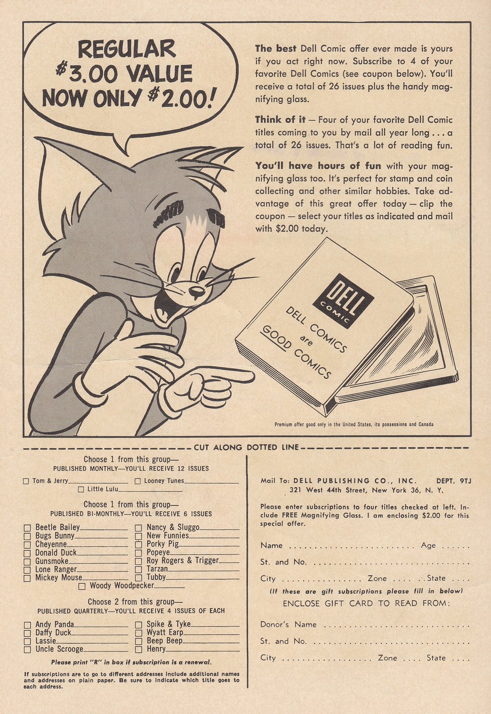 Read online Tom & Jerry Comics comic -  Issue #194 - 2