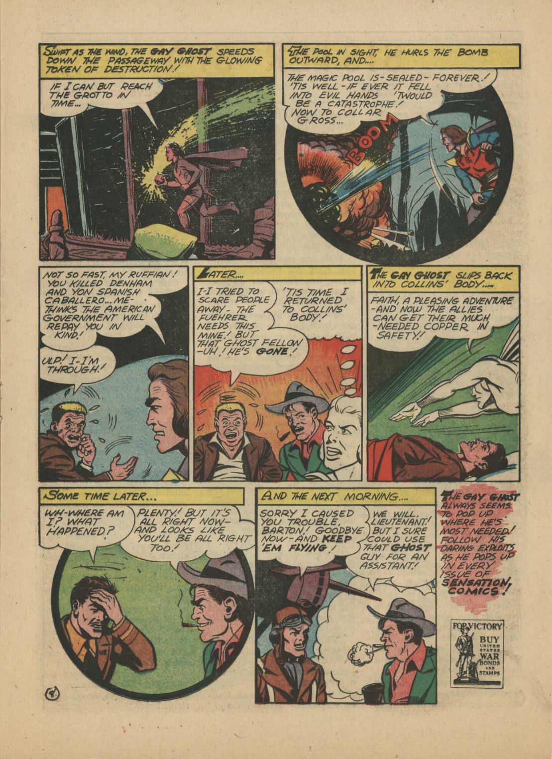 Read online Sensation (Mystery) Comics comic -  Issue #21 - 30