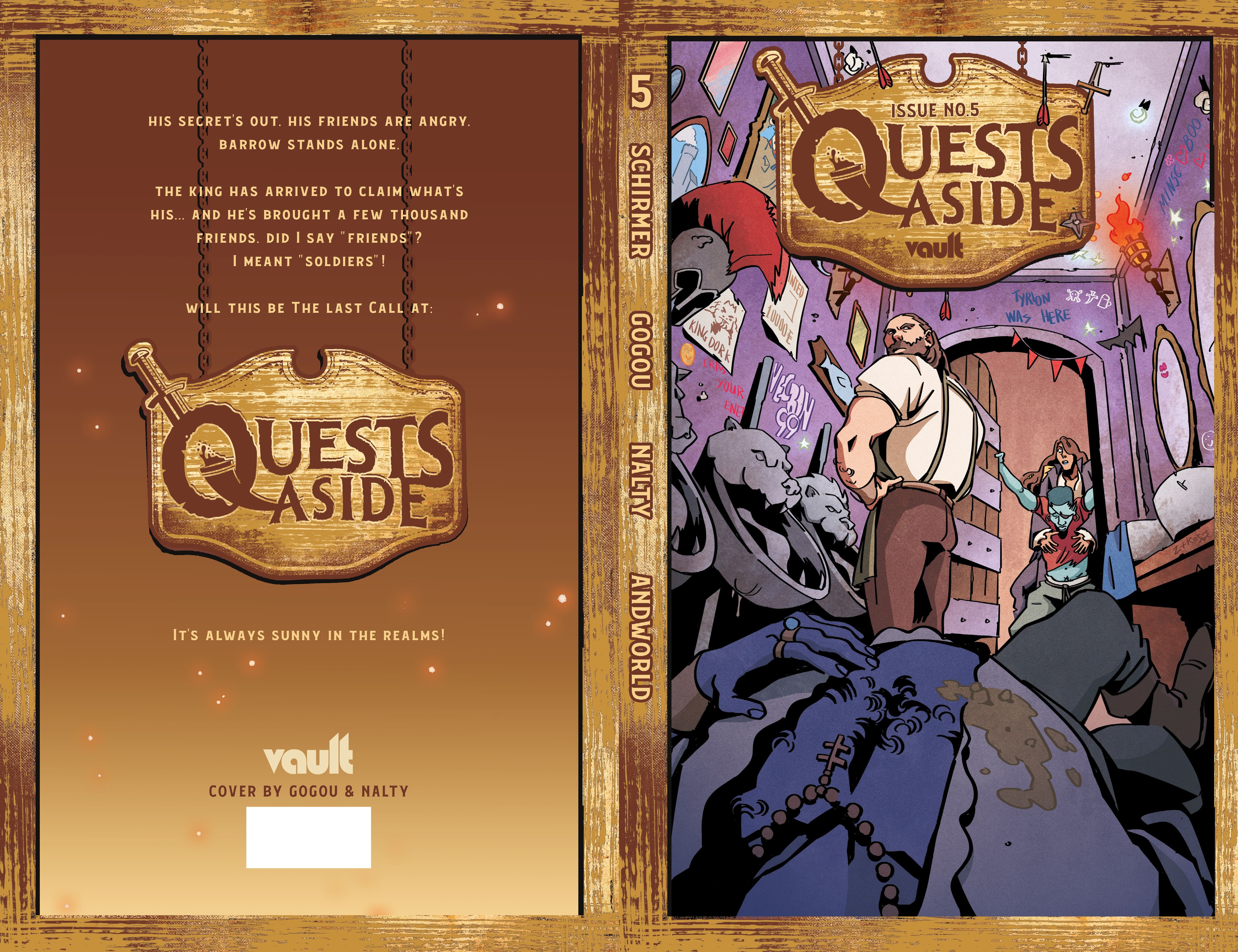 Read online Quests Aside comic -  Issue #5 - 2