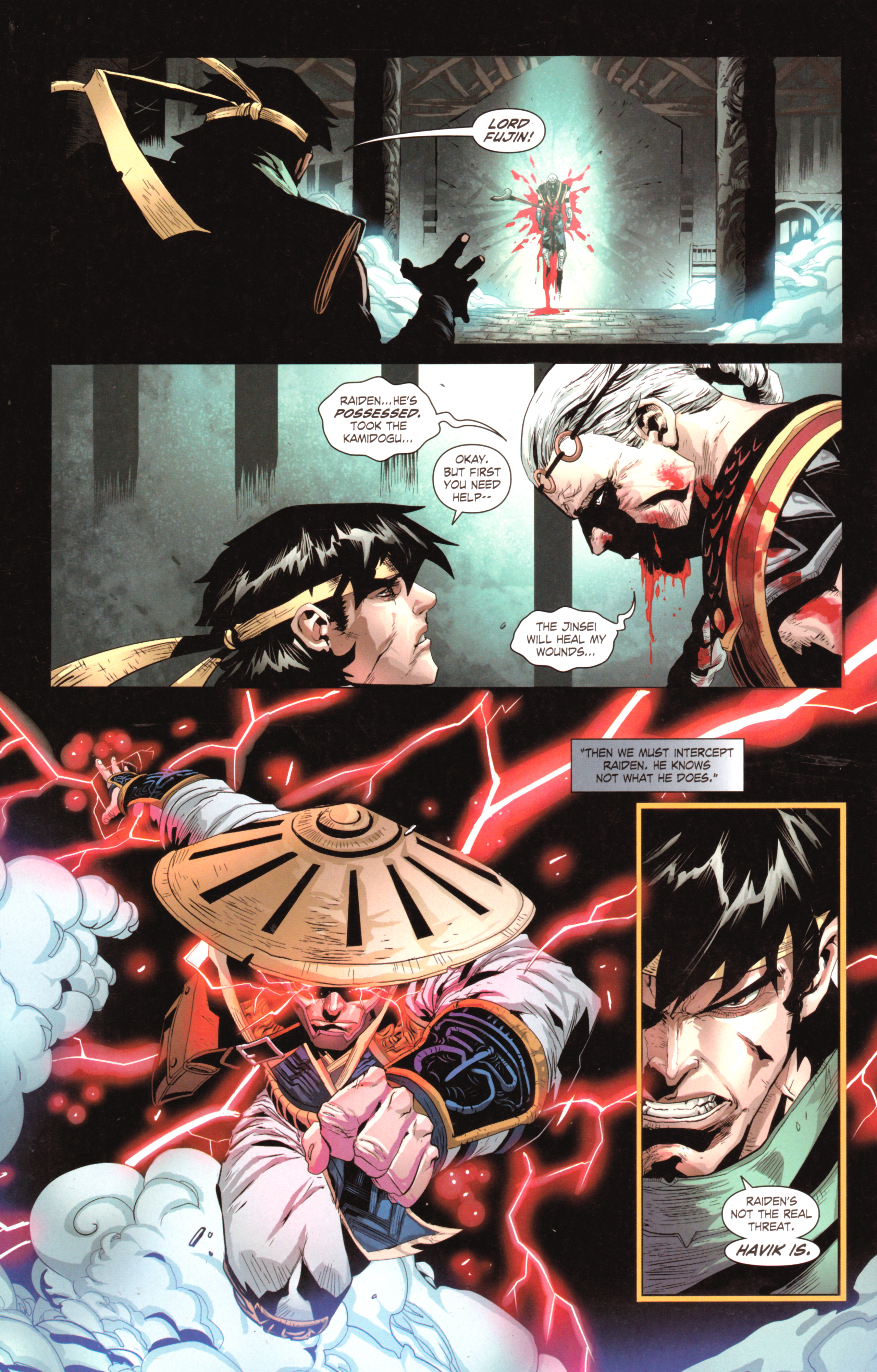 Read online Mortal Kombat X [II] comic -  Issue #9 - 26
