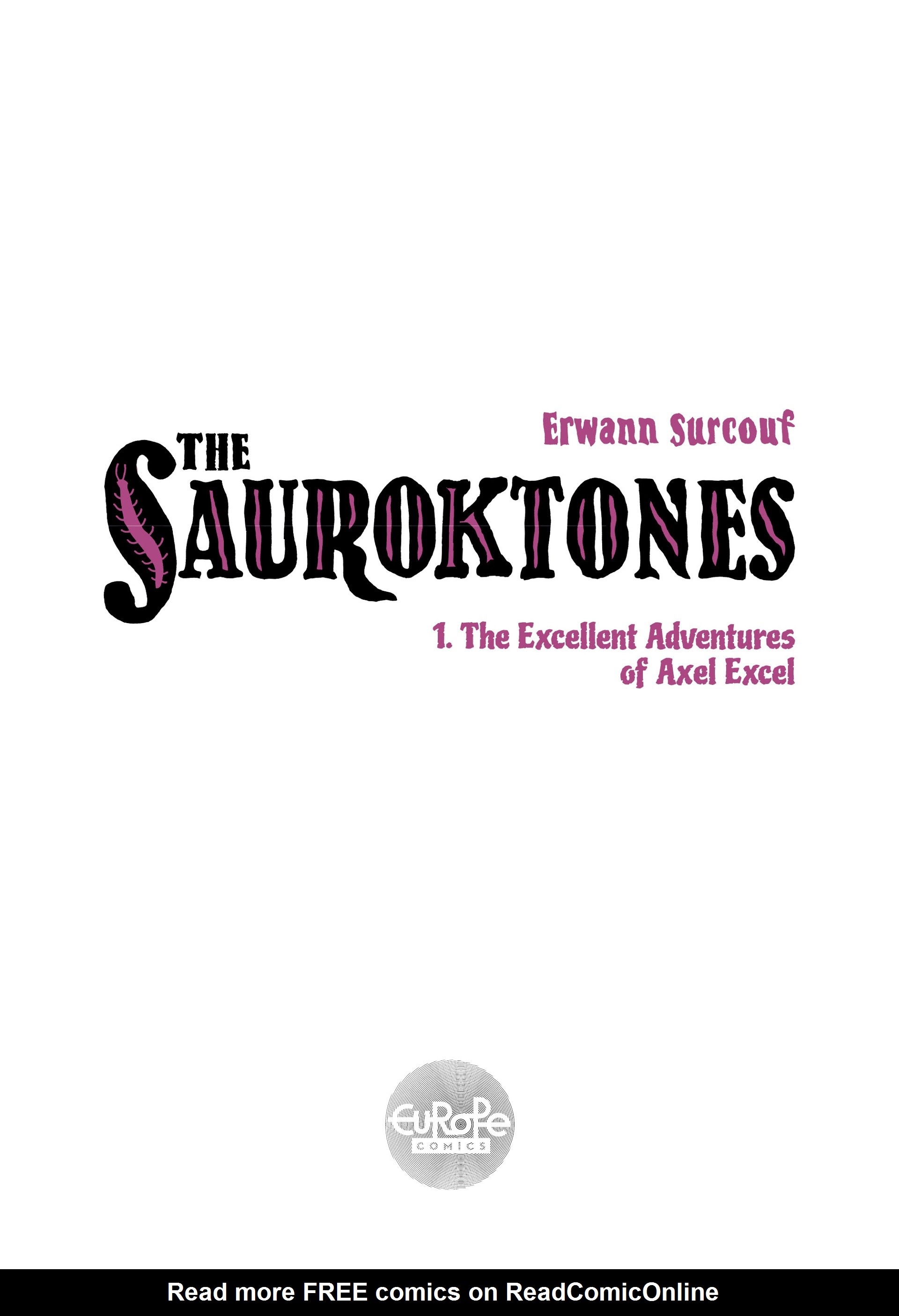 Read online The Sauroktones comic -  Issue #1 - 3