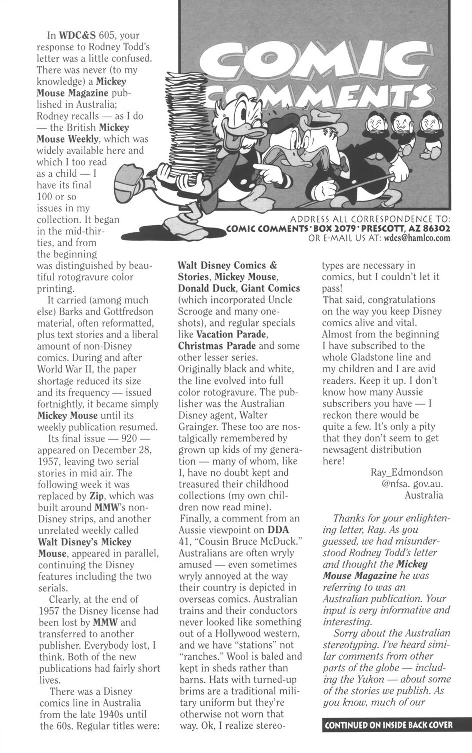 Read online Walt Disney's Comics and Stories comic -  Issue #612 - 2