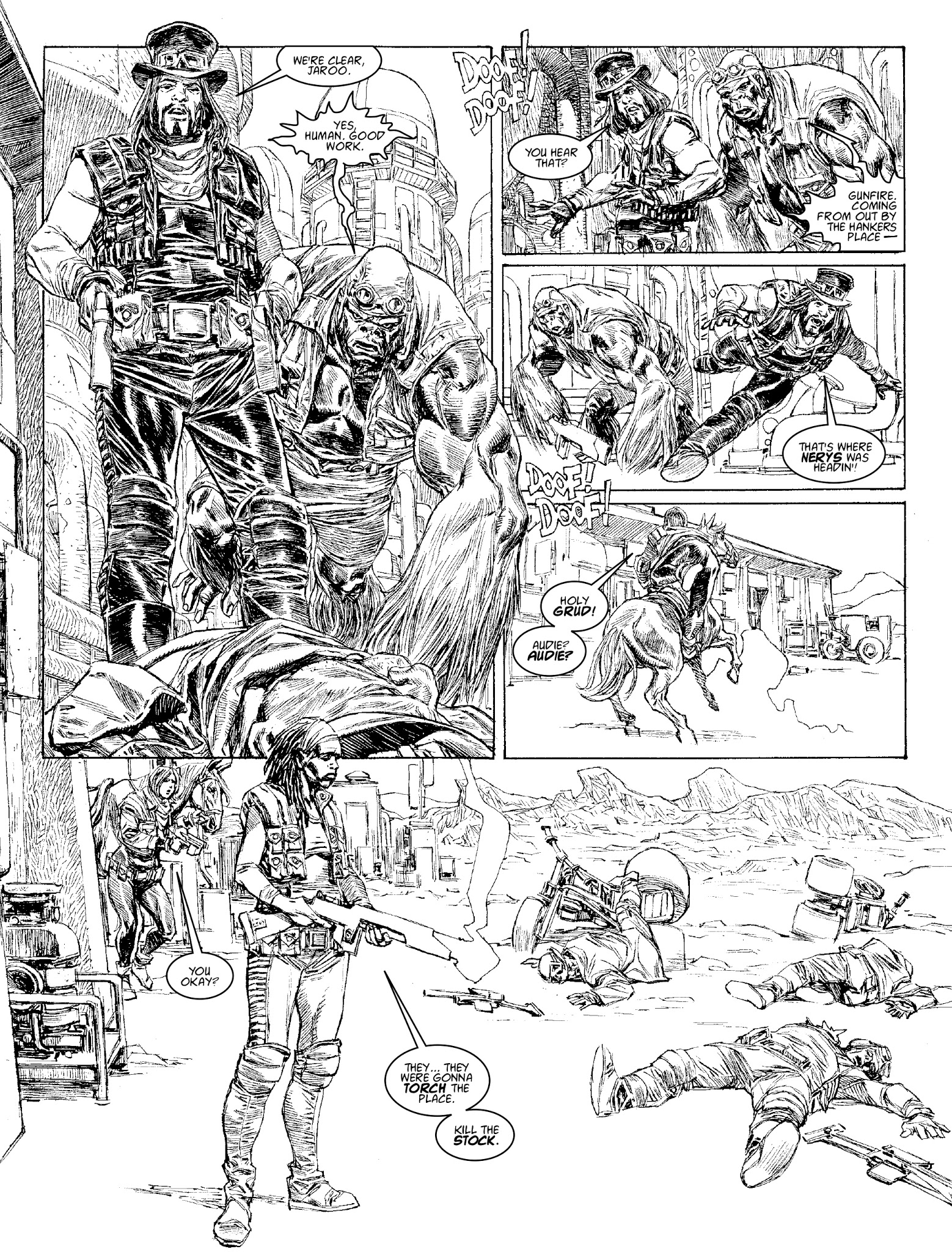 Read online Judge Dredd Megazine (Vol. 5) comic -  Issue #385 - 59