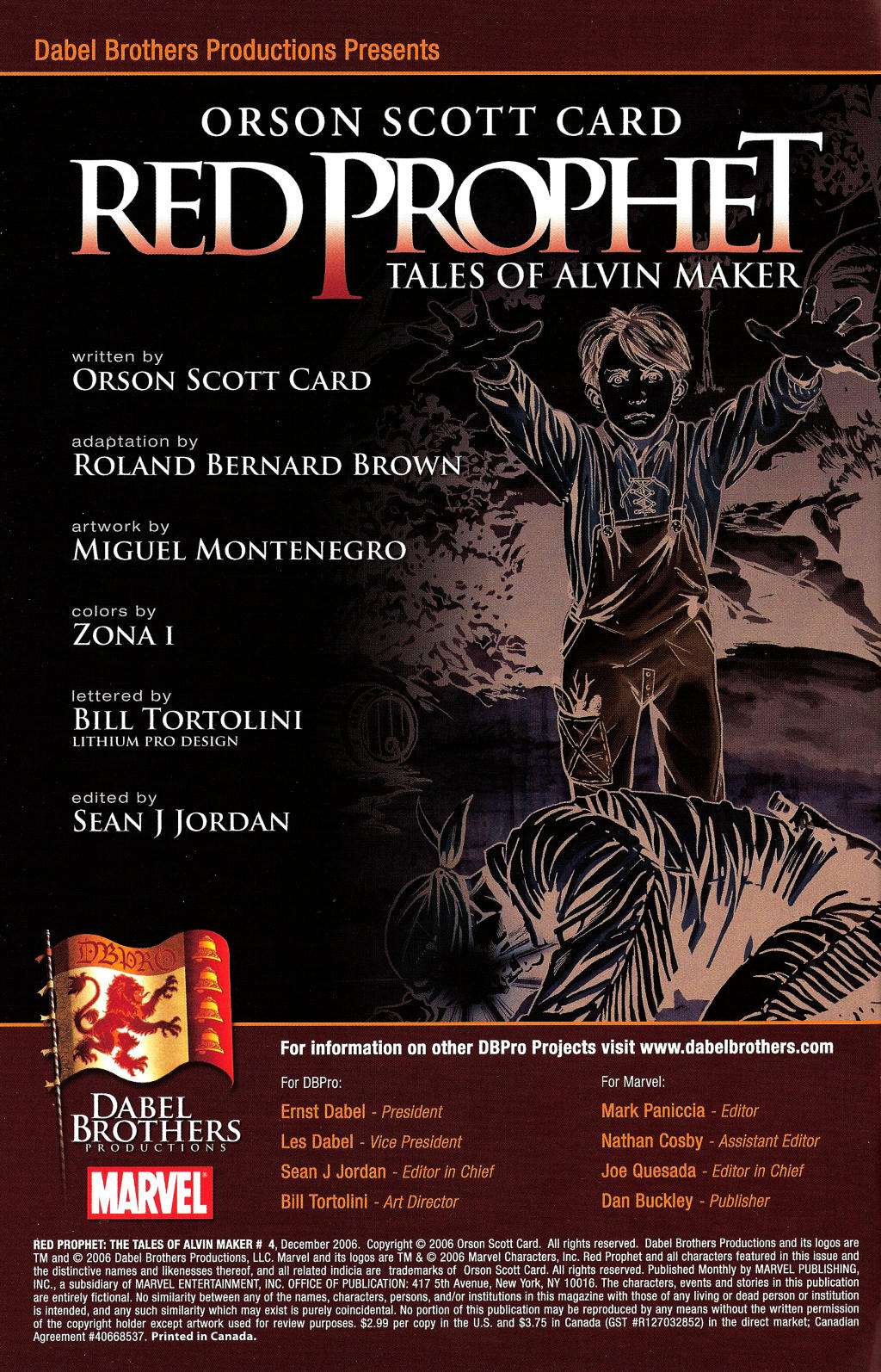 Read online Red Prophet: The Tales of Alvin Maker comic -  Issue #4 - 2