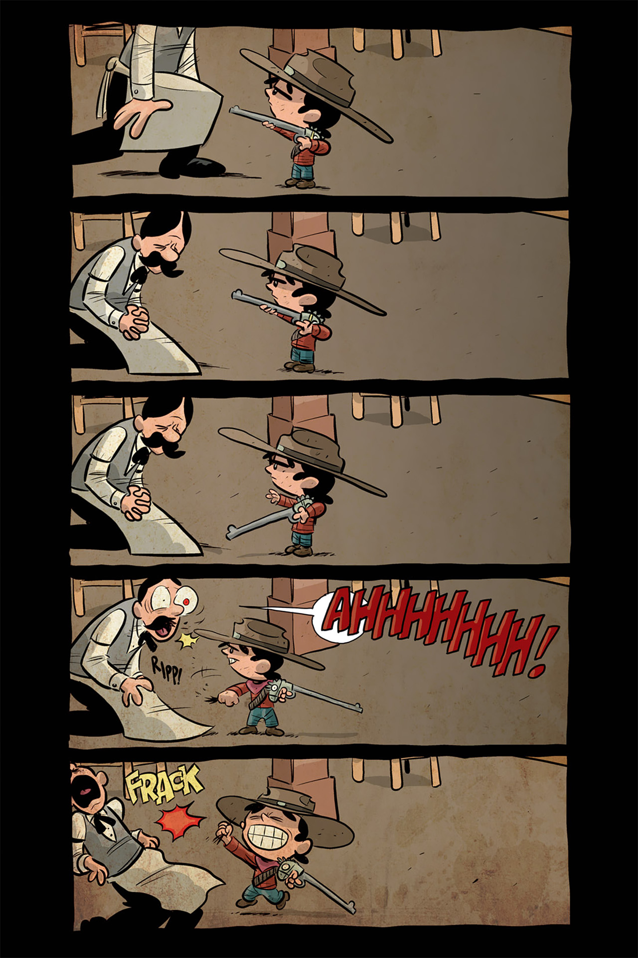 Read online Cow Boy comic -  Issue #1 - 16