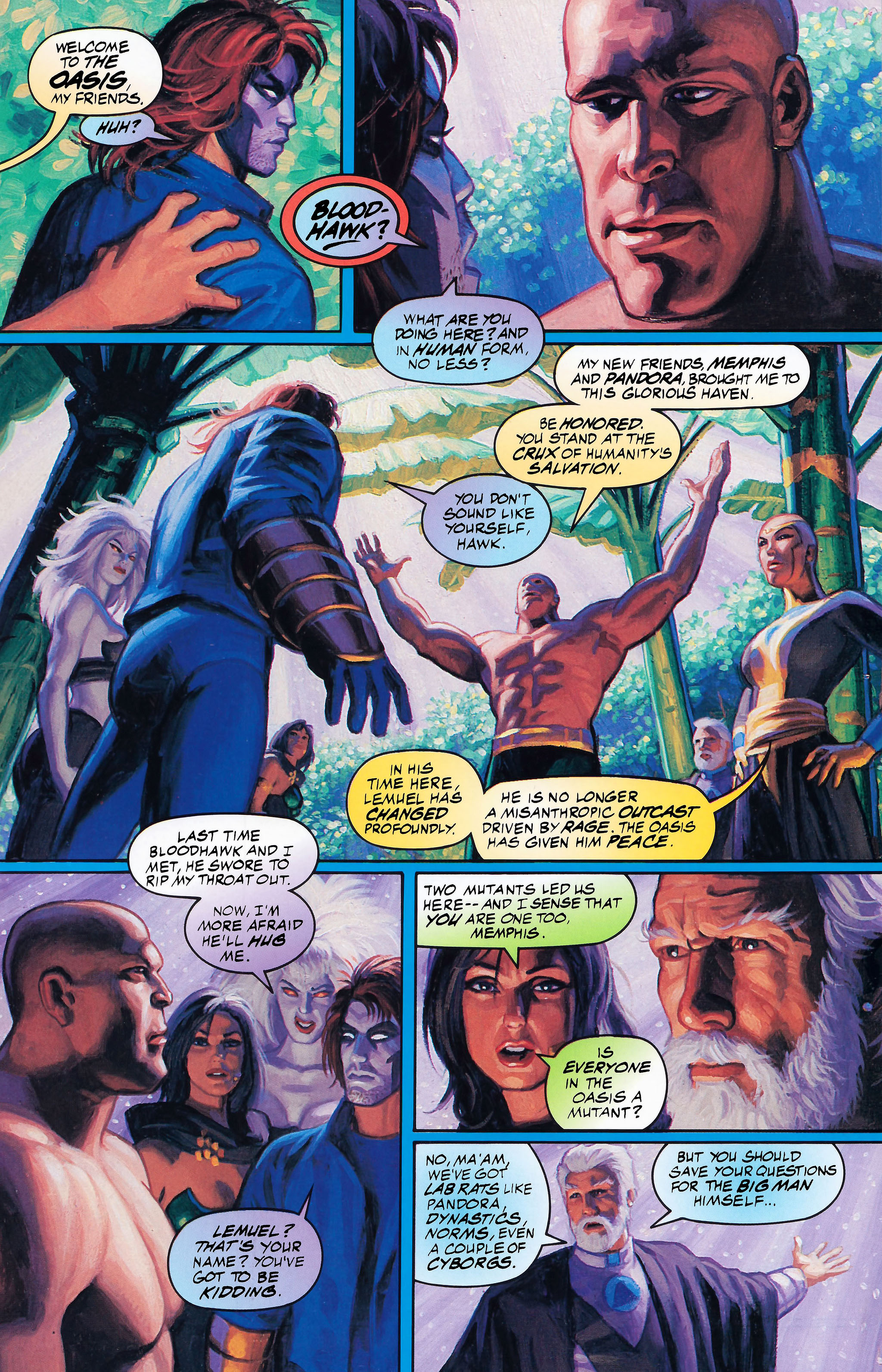 Read online X-Men 2099: Oasis comic -  Issue # Full - 20