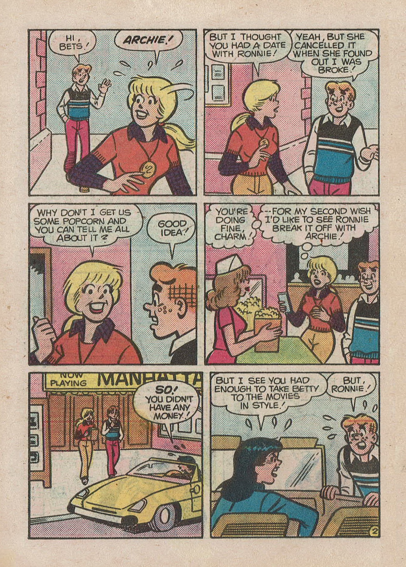 Read online Betty and Veronica Digest Magazine comic -  Issue #31 - 62
