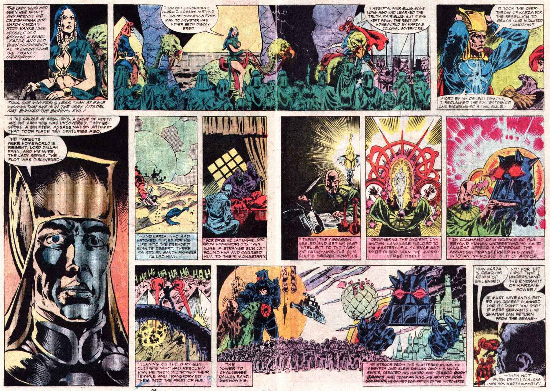 Read online Micronauts (1979) comic -  Issue #25 - 19