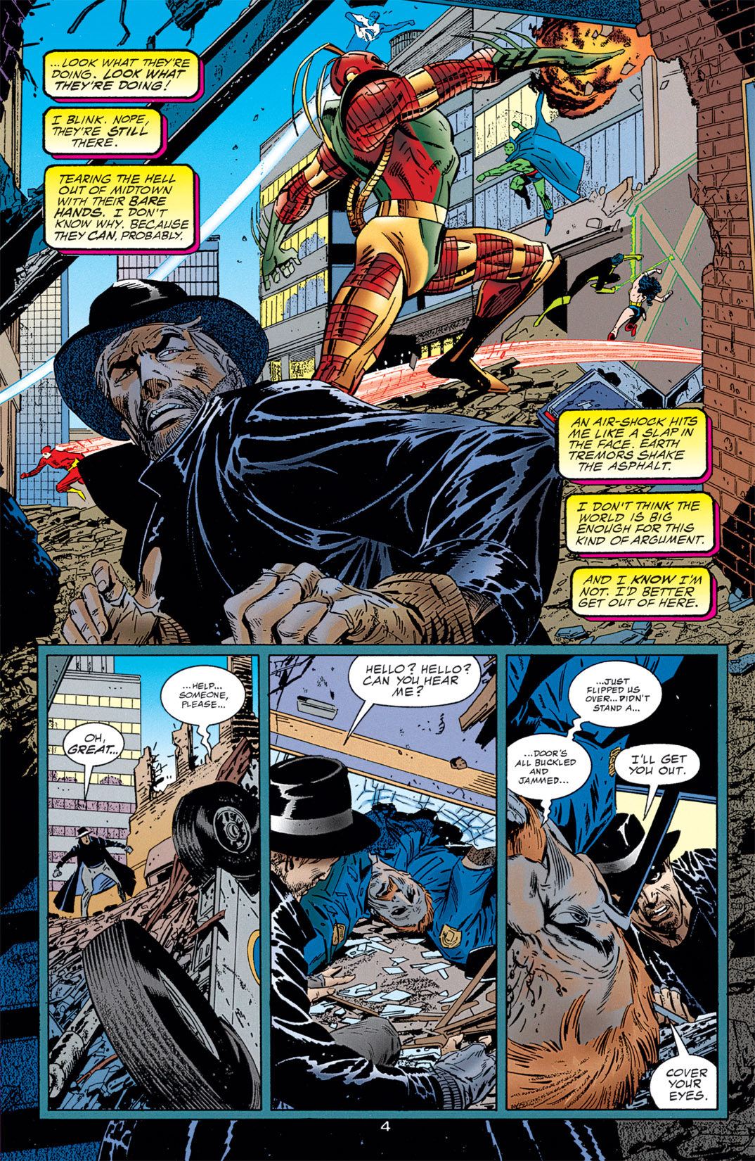 Read online Resurrection Man (1997) comic -  Issue #2 - 4