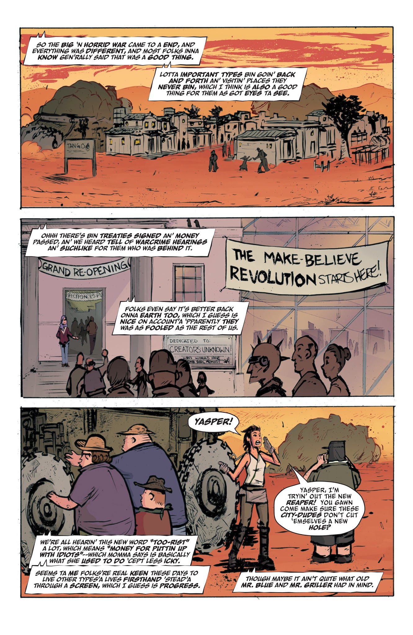 Read online Six-Gun Gorilla comic -  Issue #6 - 23