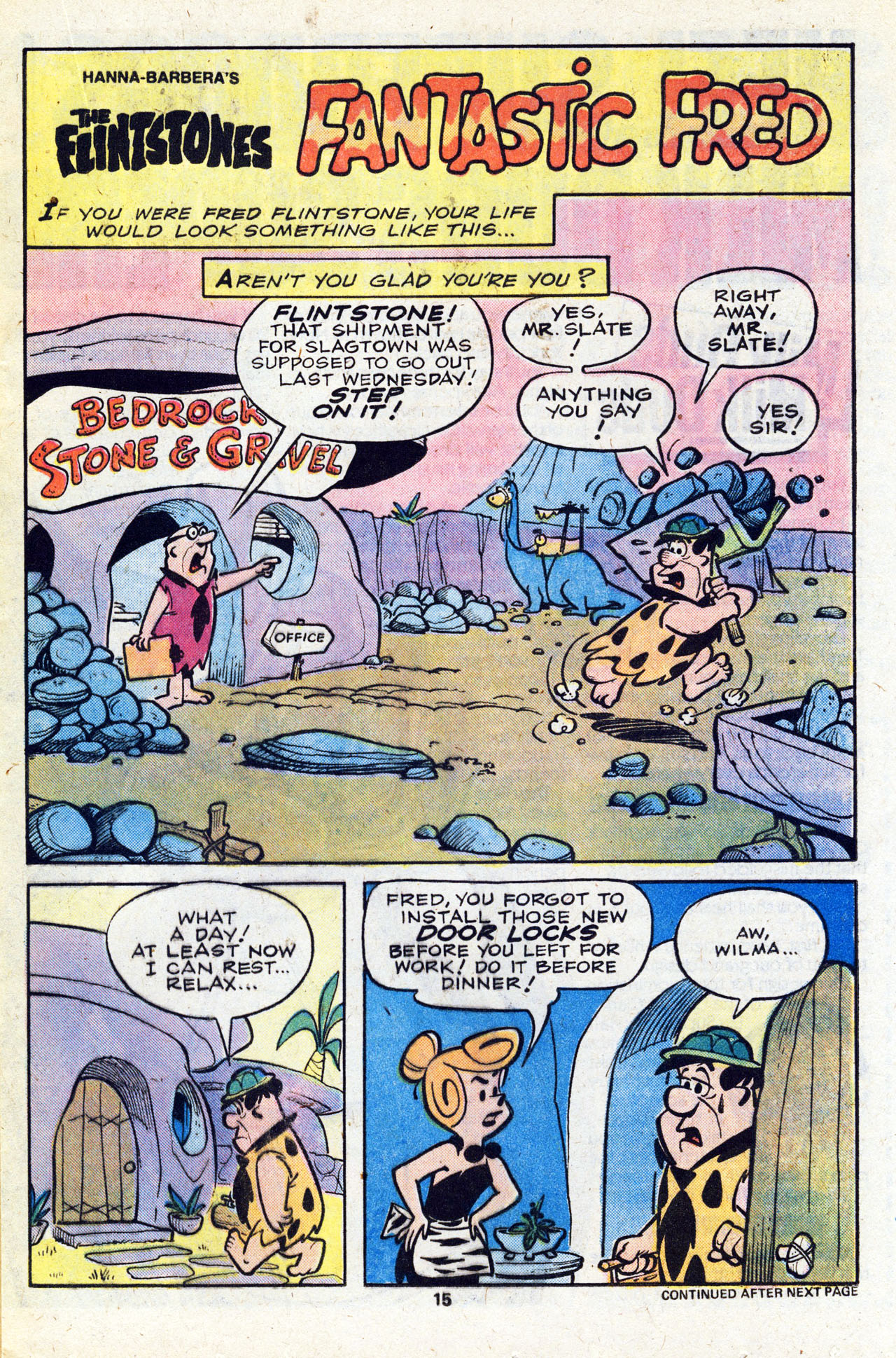 Read online The Flintstones (1977) comic -  Issue #8 - 17